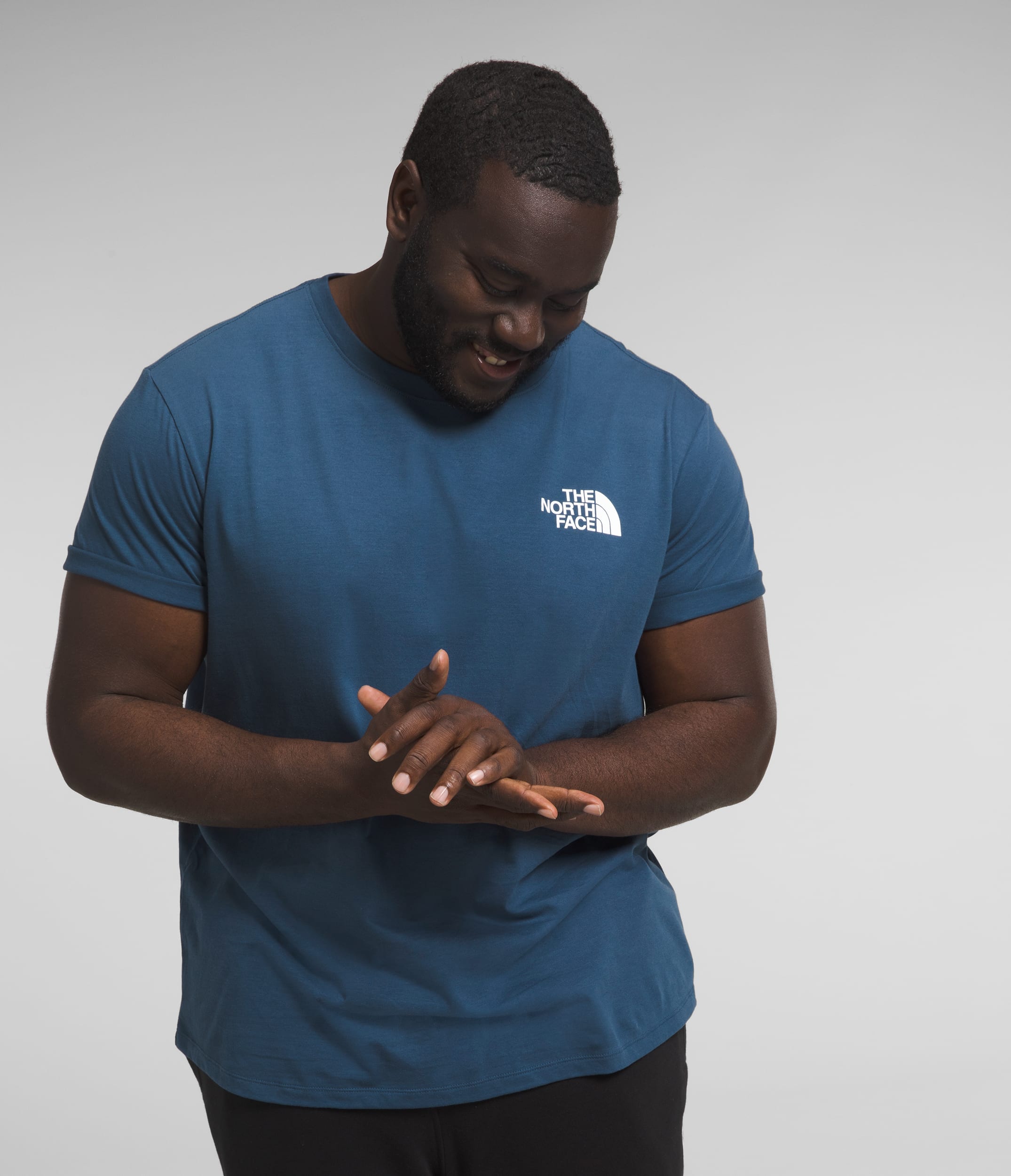 Mens Big ShortSleeve Box NSE Tee TNF Main