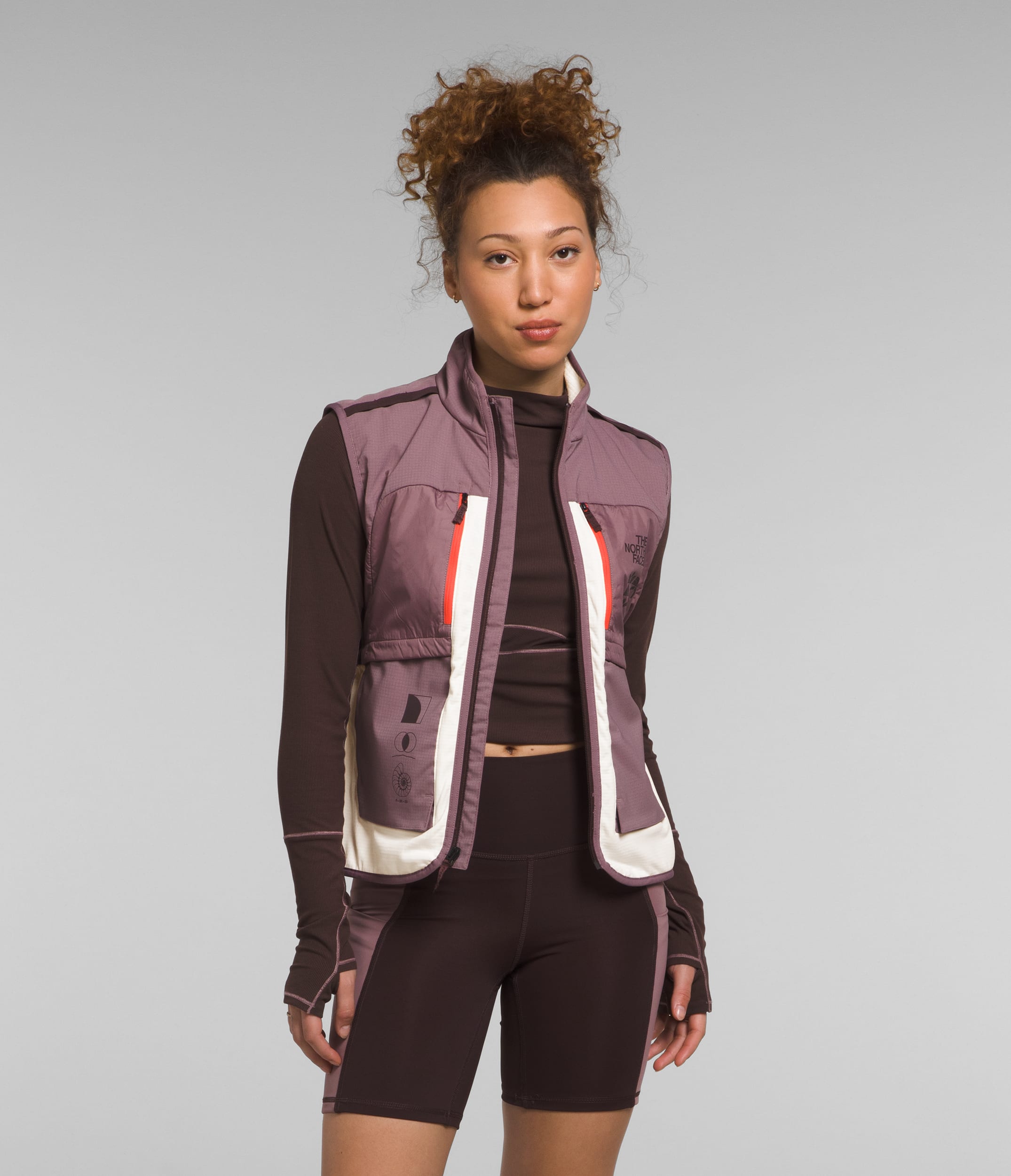 Womens Trailwear Winter Warm Flash Vest TNF Main