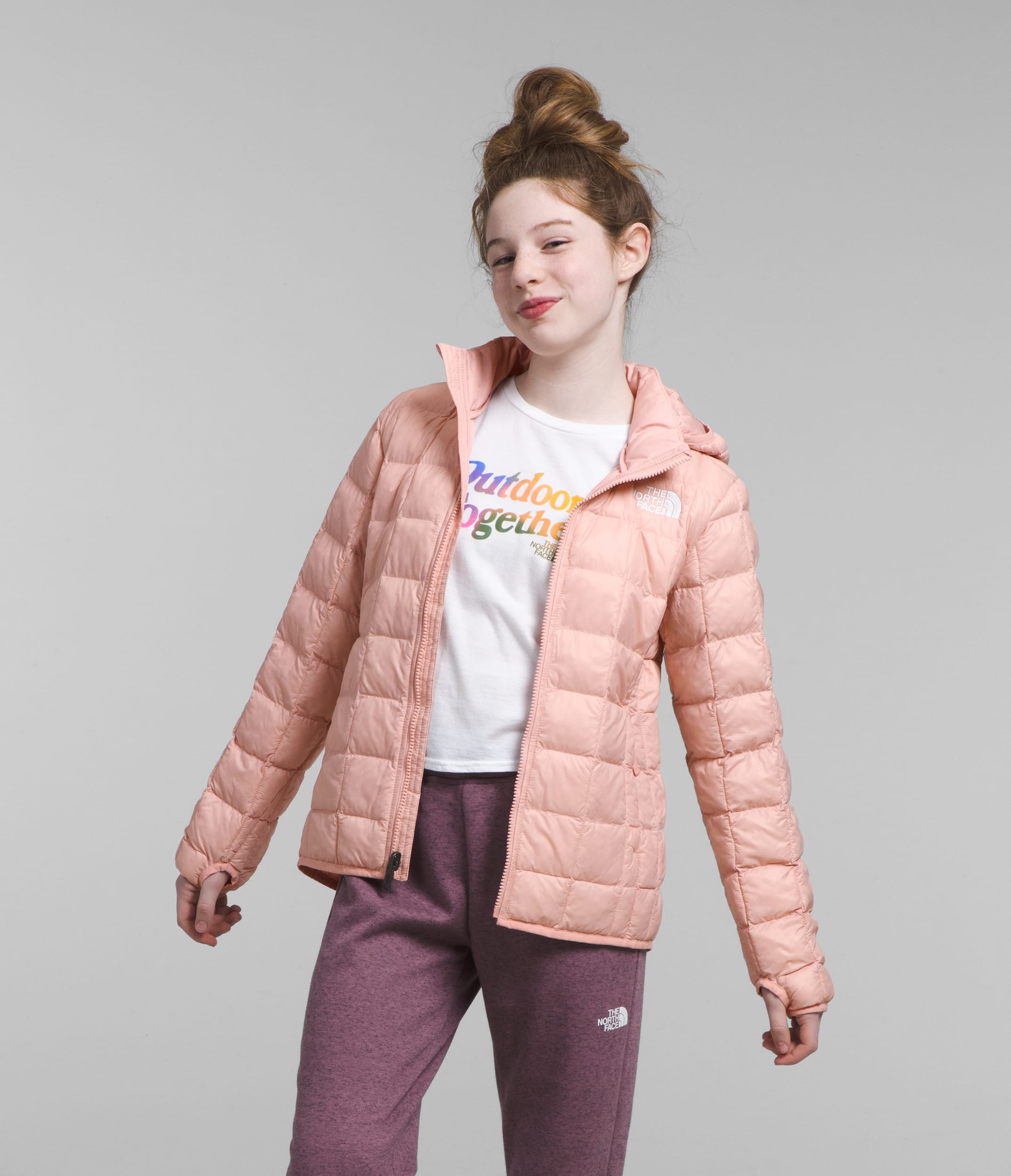 Girls ThermoBall Hooded Jacket TNF HERO