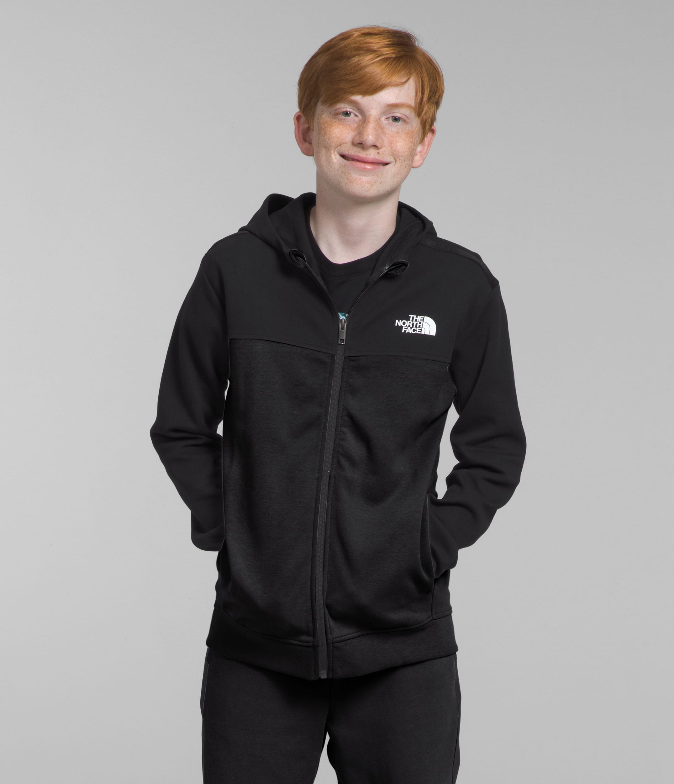 Boys’ TNF™ Tech Full-Zip Hoodie