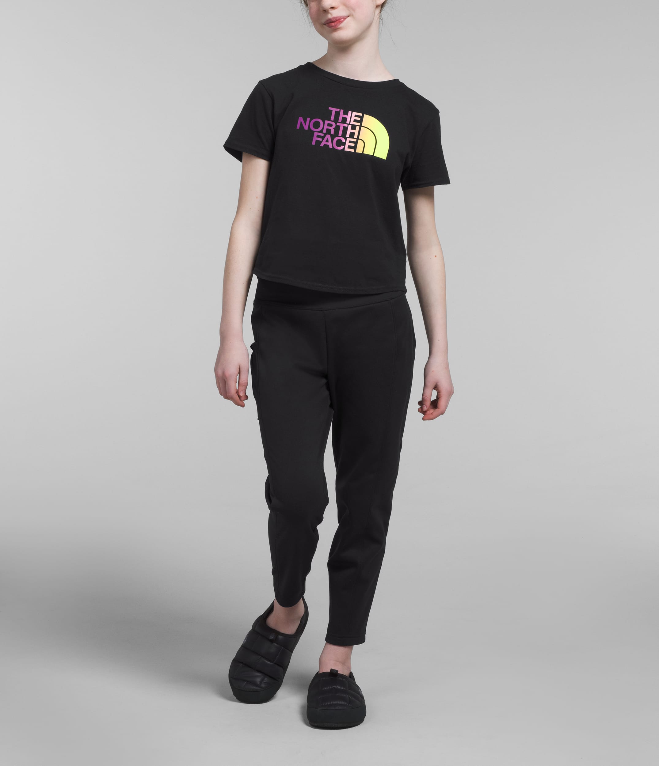 Girls Winter Warm Pants TNF Main