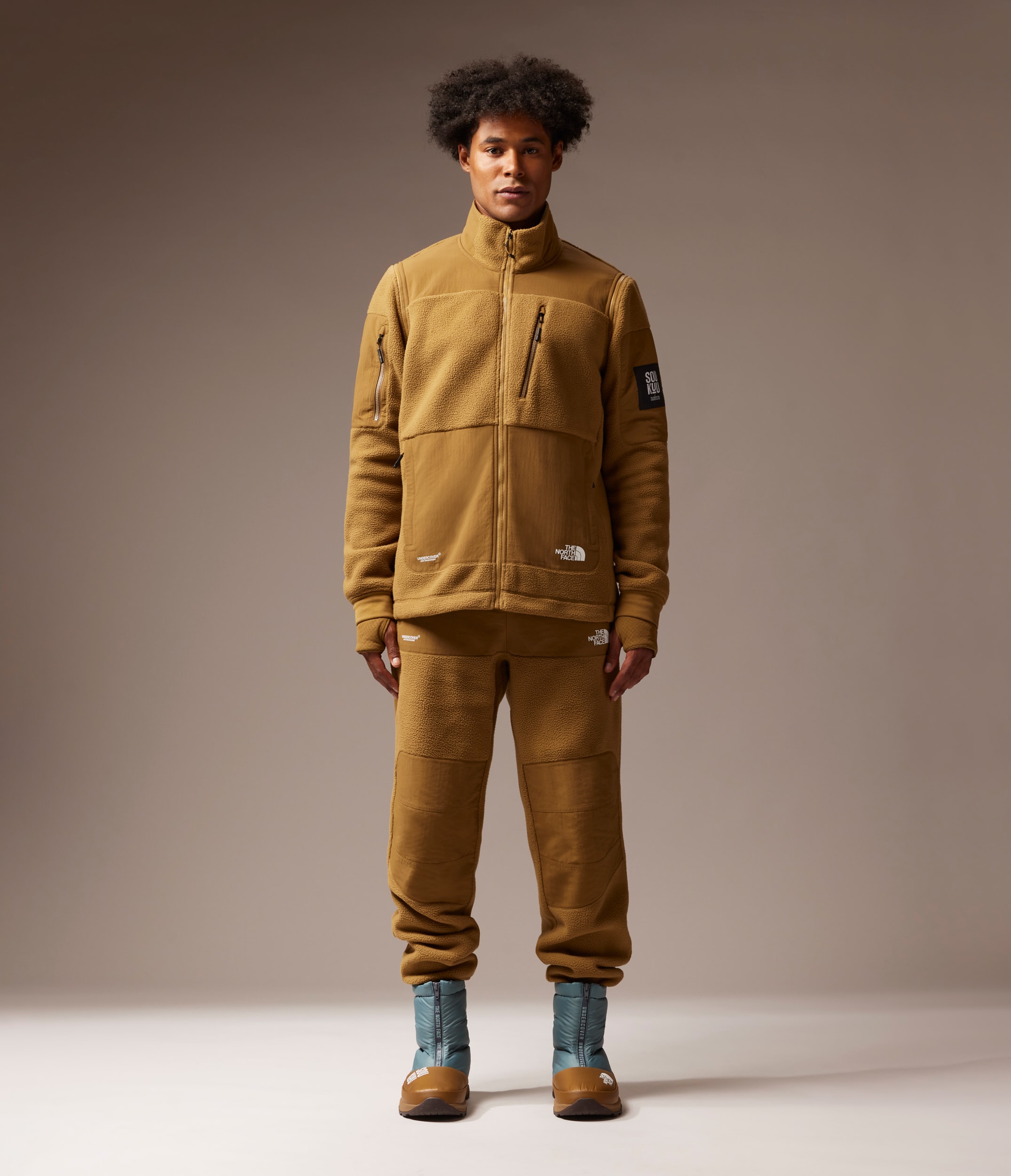 The North Face X Undercover SOUKUU Zip-Off Fleece Jacket