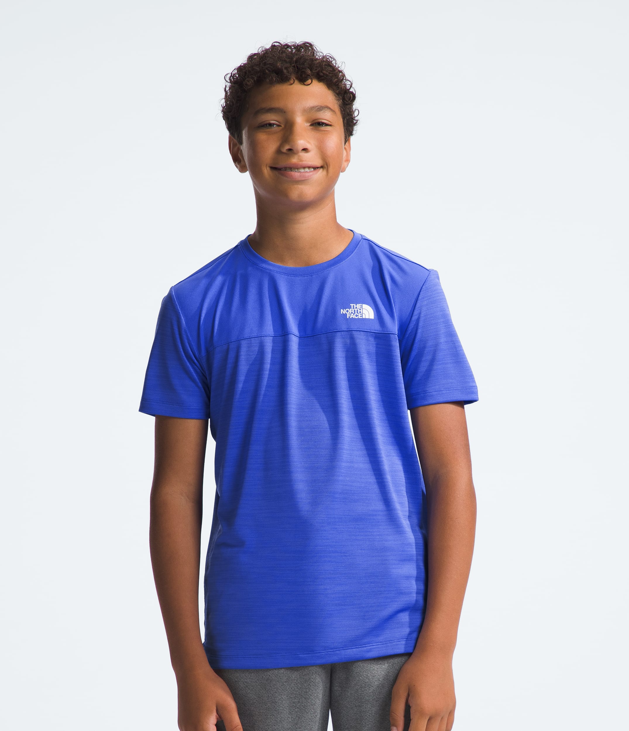 Boys ShortSleeve Never Stop Tee TNF HERO