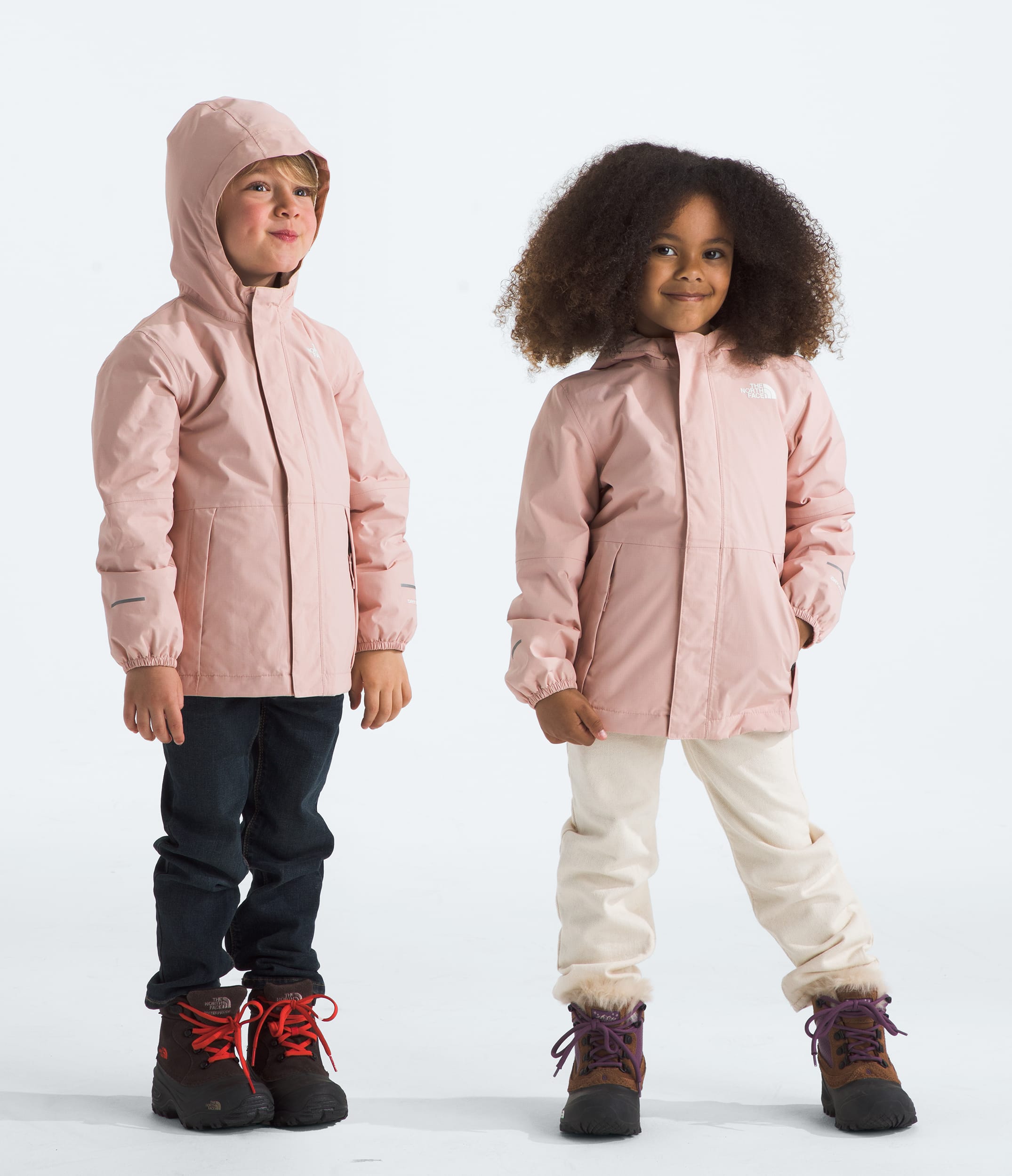 Manteau impermable Warm Antora pour enfants TNF HERO