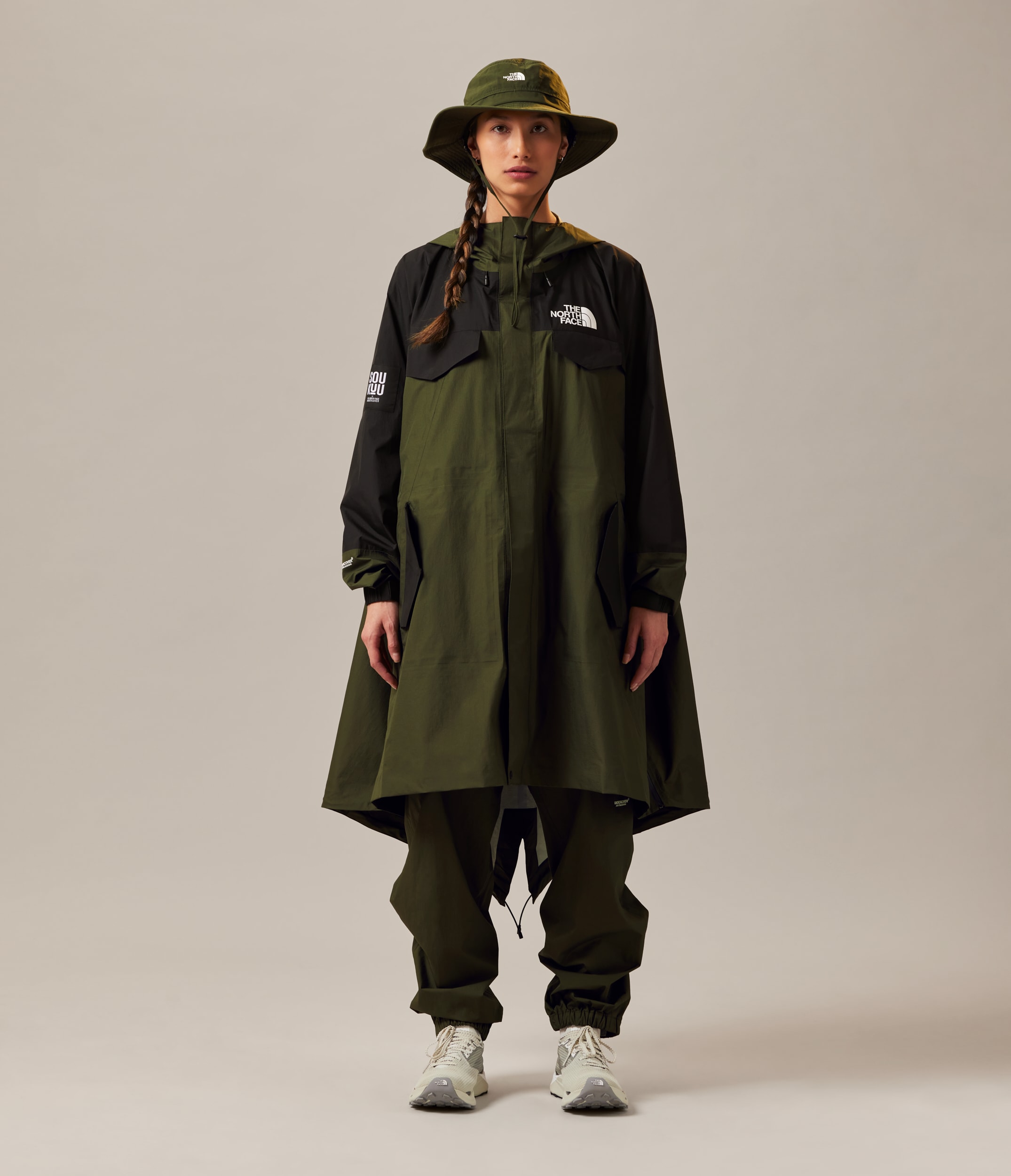 TNF x UNDERCOVER SOUKUU Hike Packable Fishtail Shell Parka