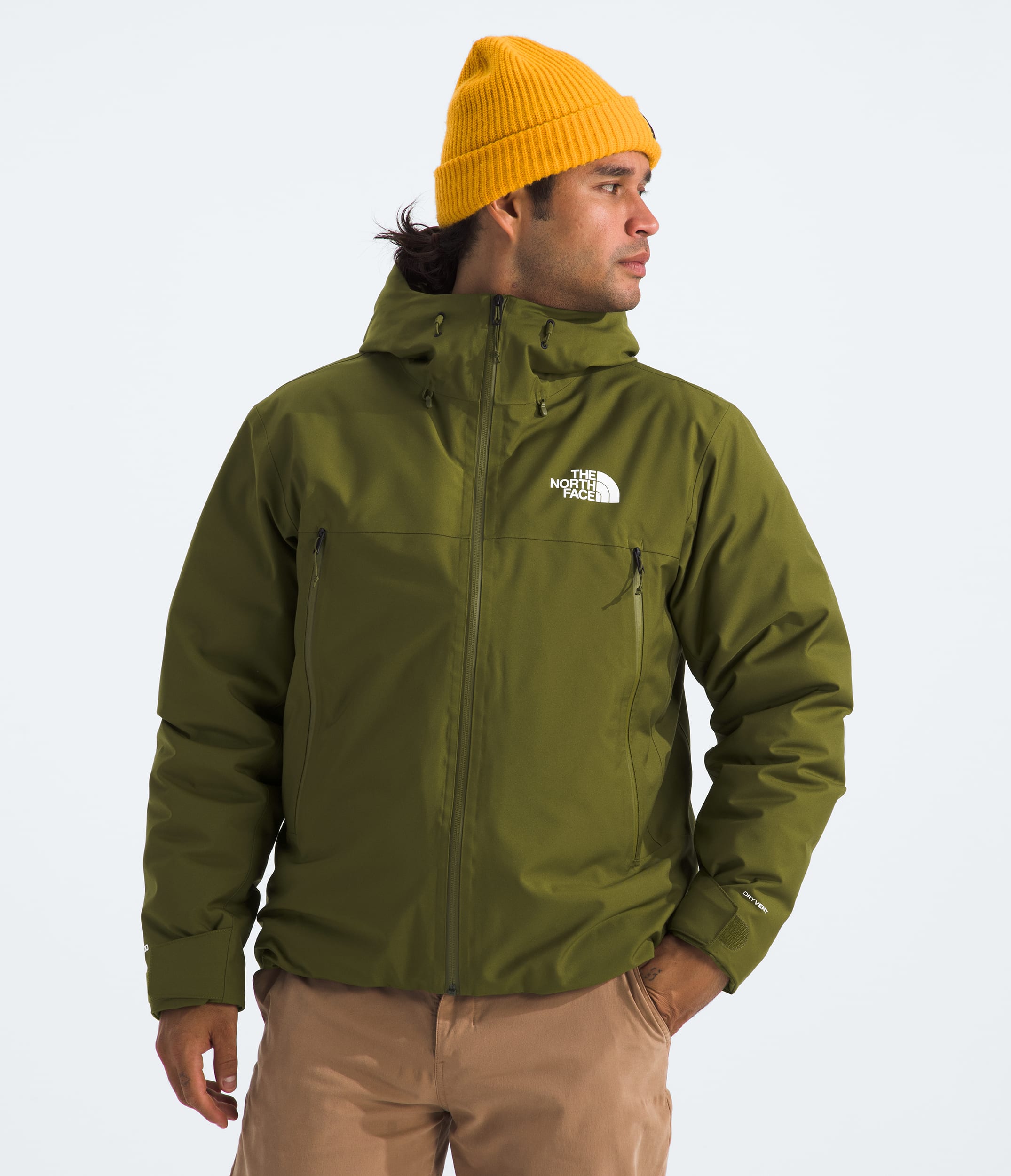 Mens TNF Range Down Hooded Jacket TNF HERO
