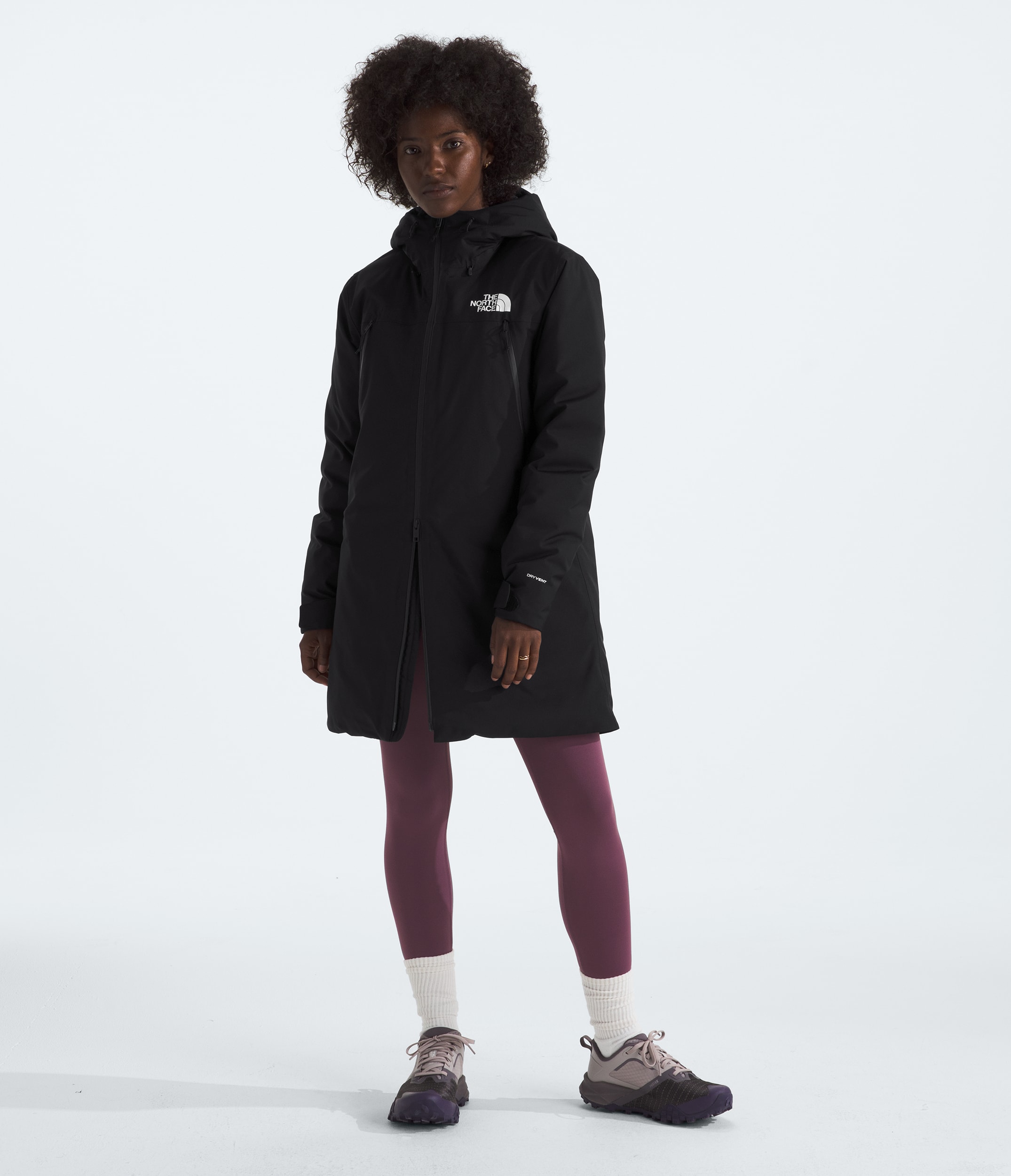 Parka en duvet MTN Range pour femmes TNF HERO