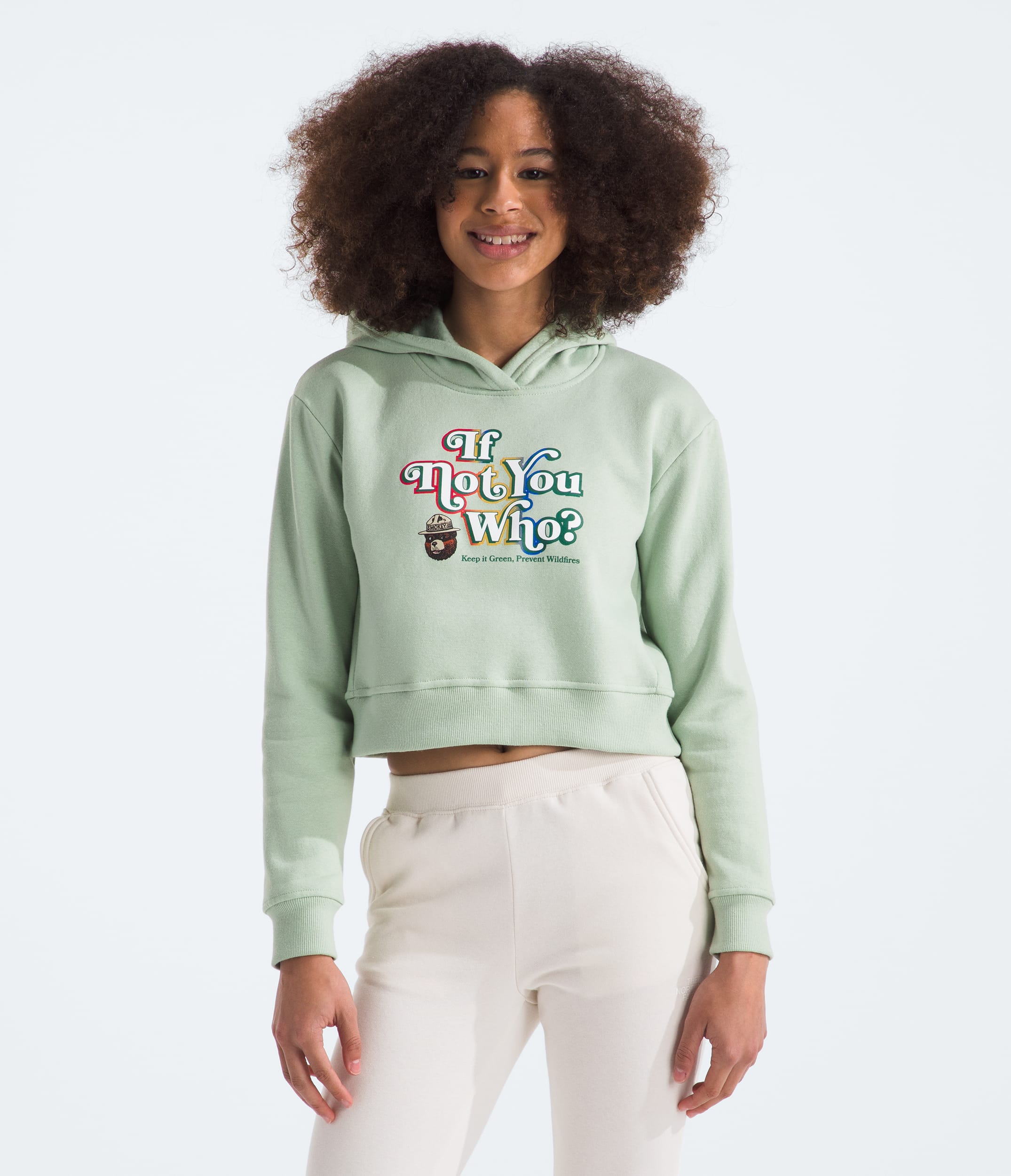 Girls Camp Fleece Pullover Hoodie TNF Main