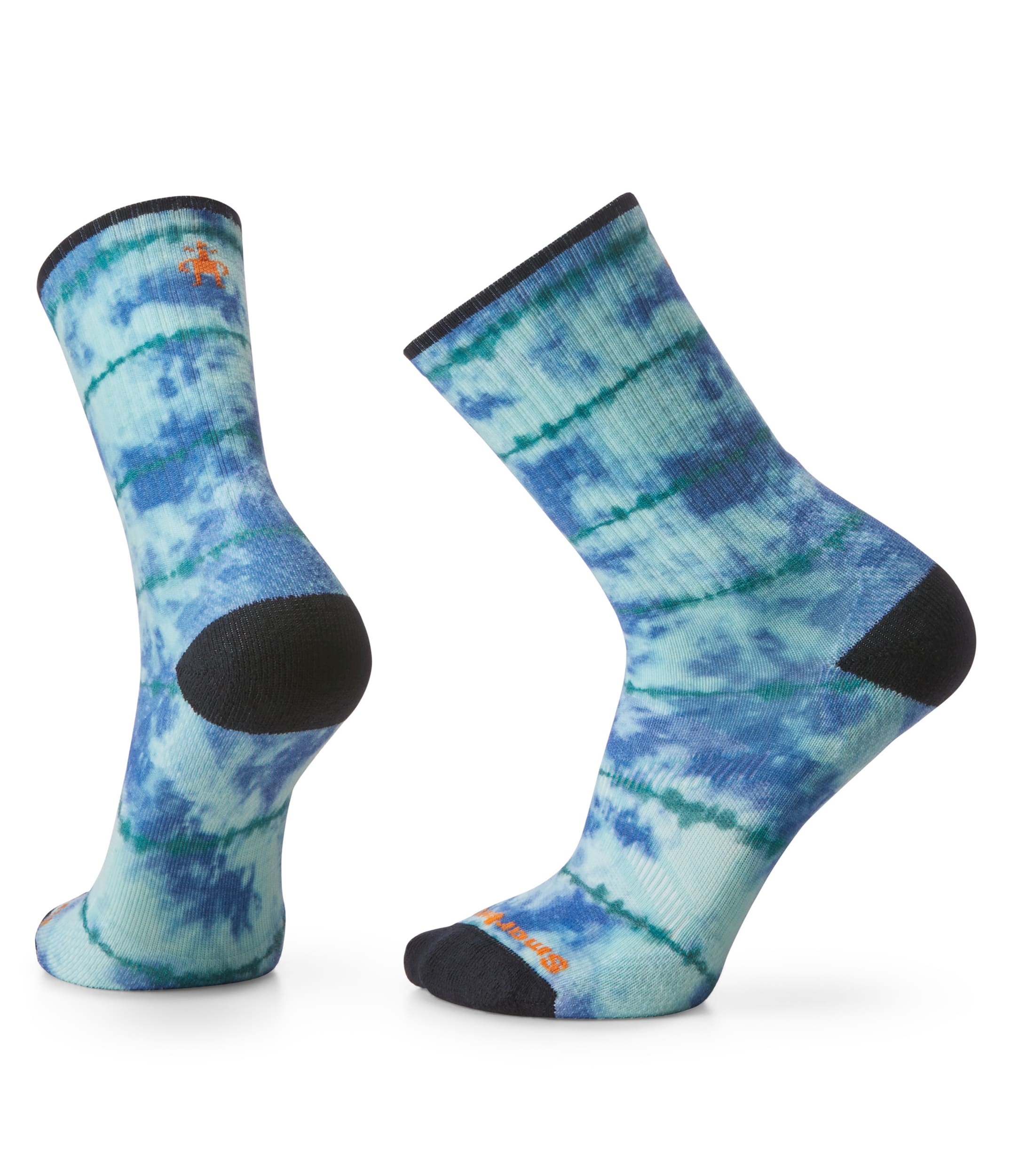 Athletic Tie Dye Print Crew Socks TNF HERO