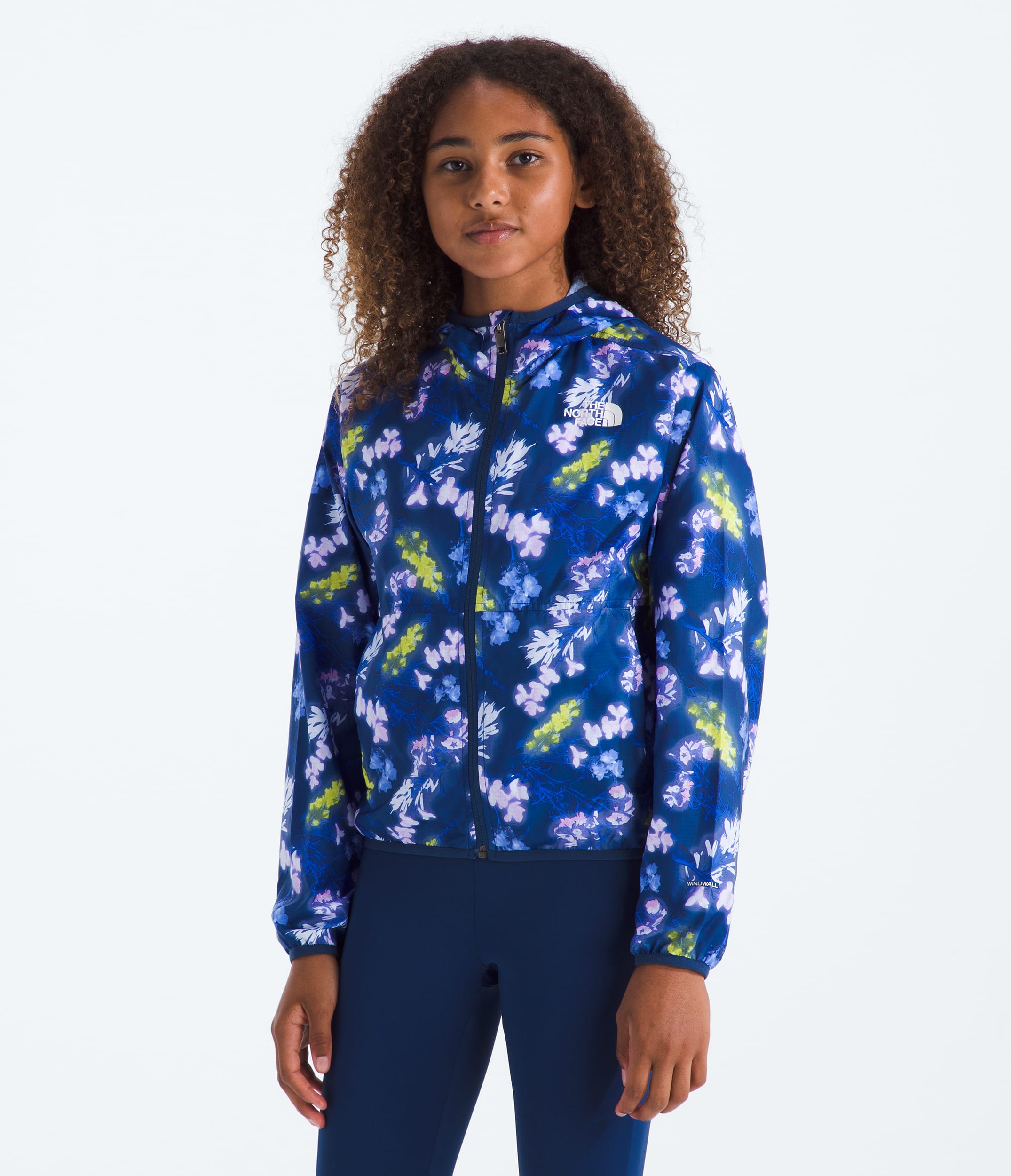 Girls TNF Cyclone Wind Jacket TNF Main
