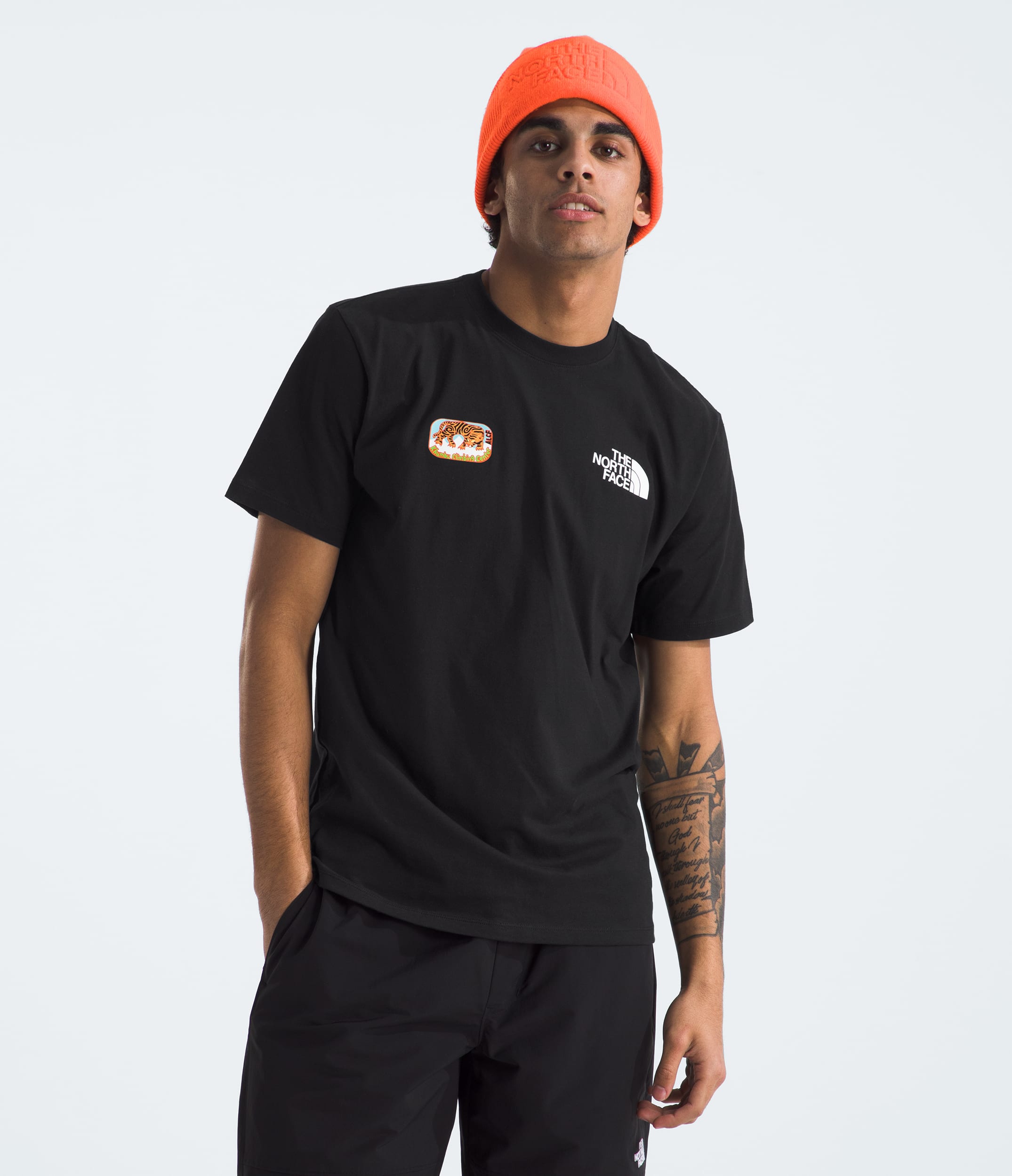 Mens ShortSleeve Climb Tee TNF Main