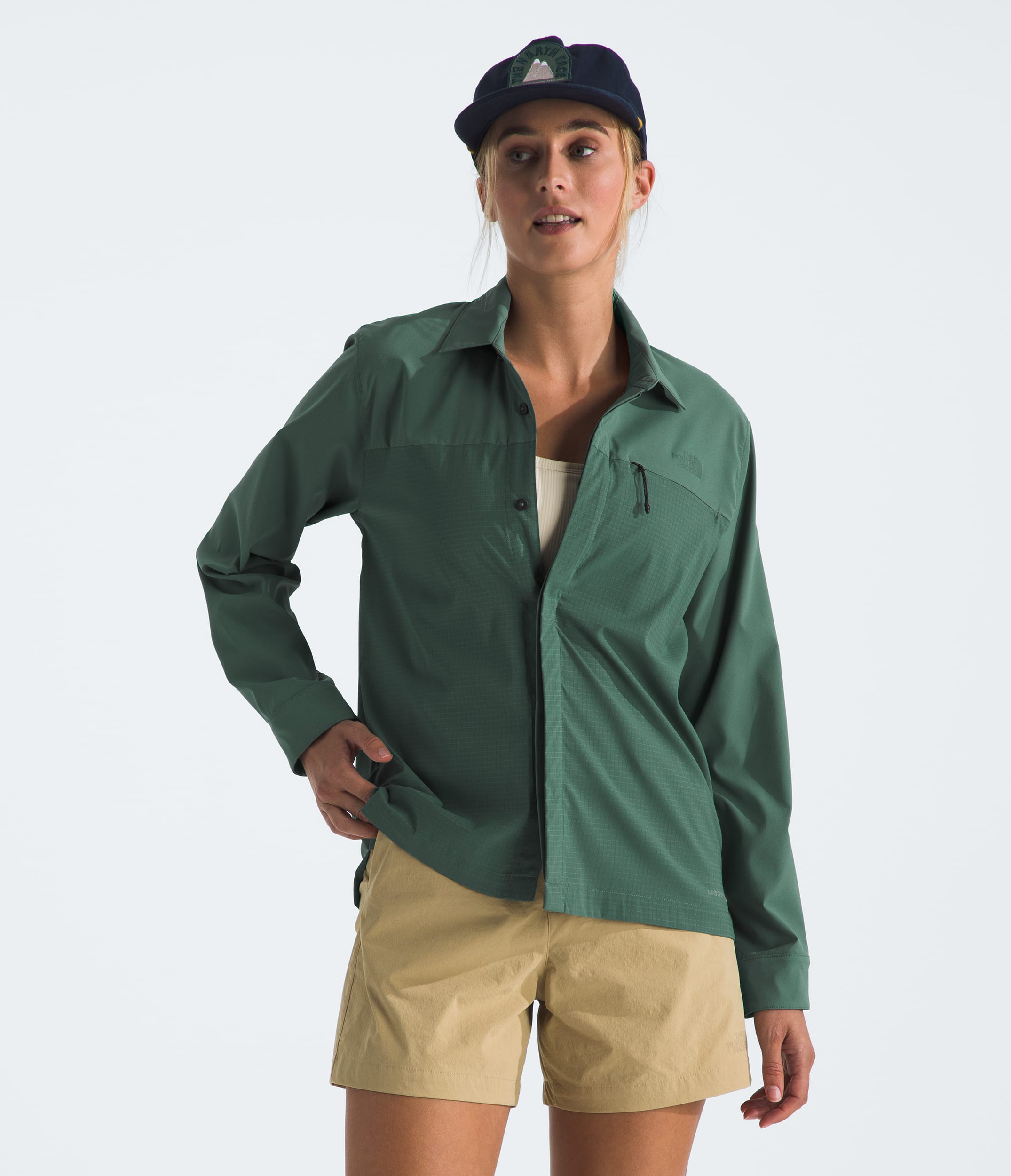 Womens LongSleeve LIGHTRANGE Shirt TNF Main