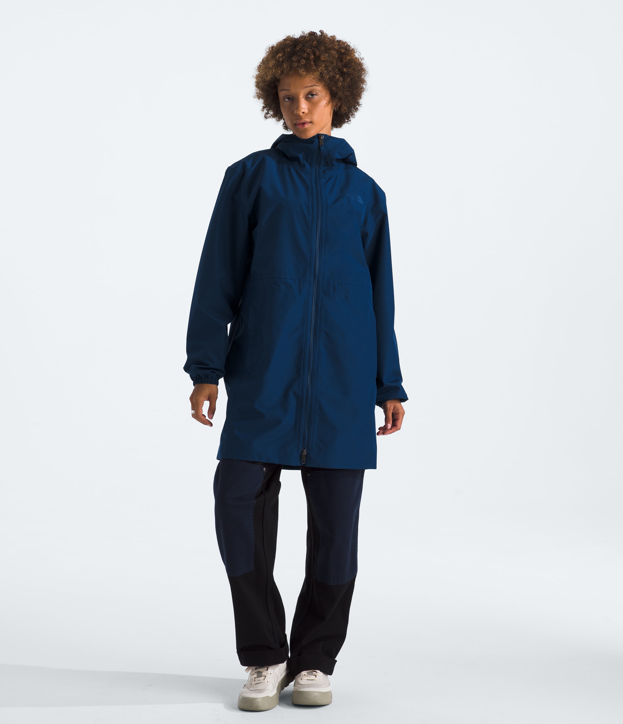 Womens Daybreak Mid Rain Parka TNF Main