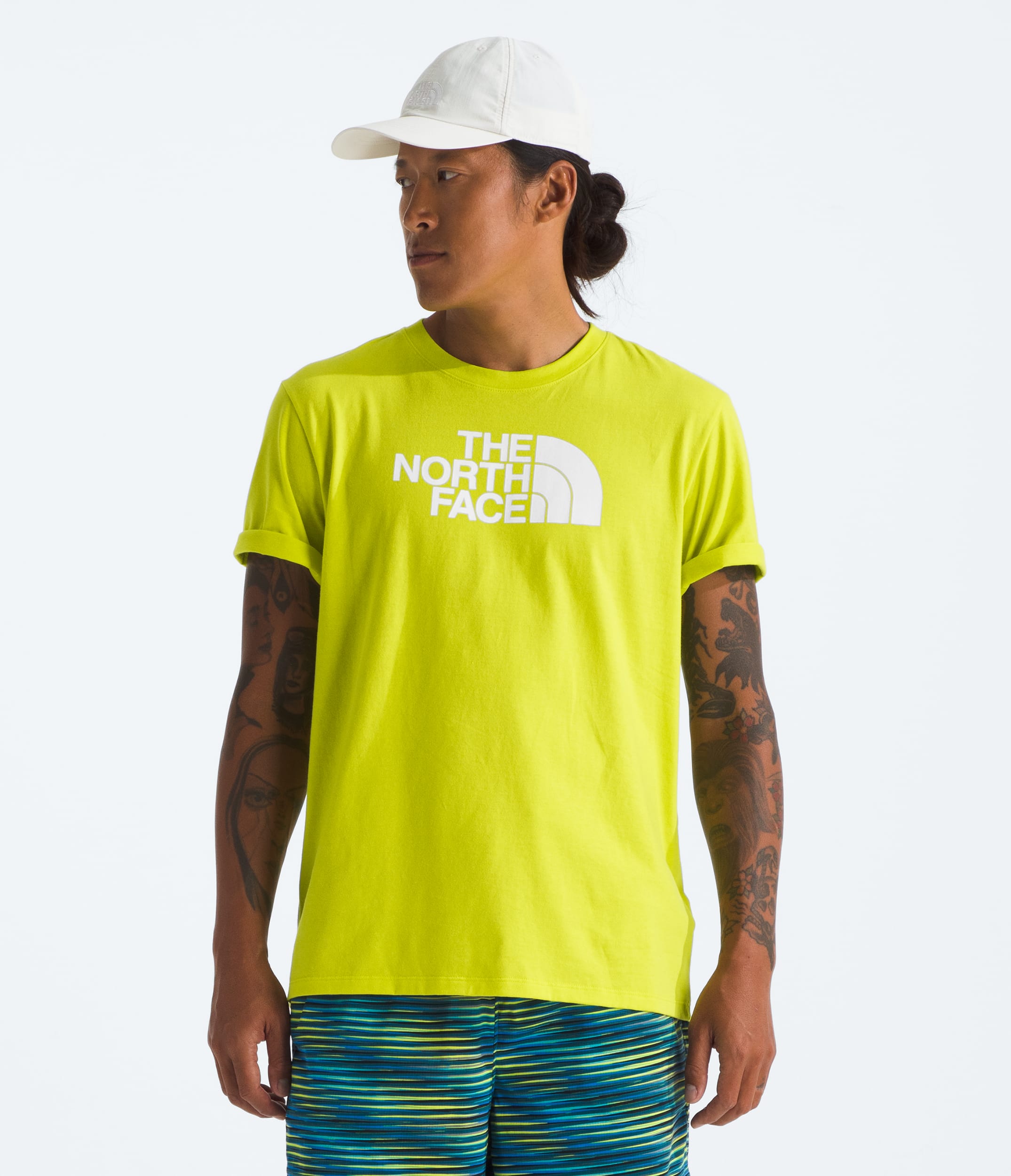 Mens Evolution Half Dome Regular ShortSleeve Tee TNF Main