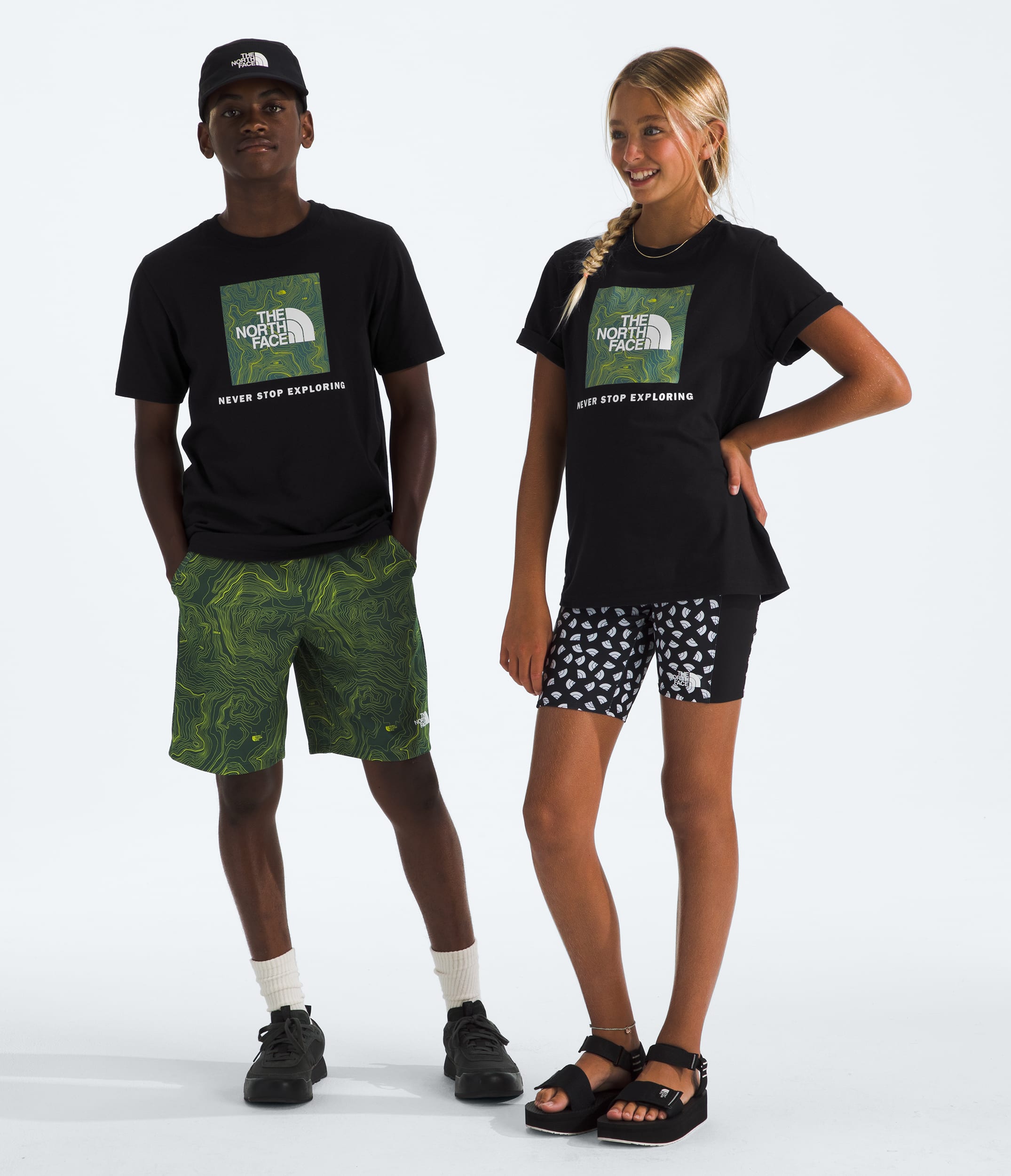 Boys  Girls Box NSE ShortSleeve Tee TNF Main