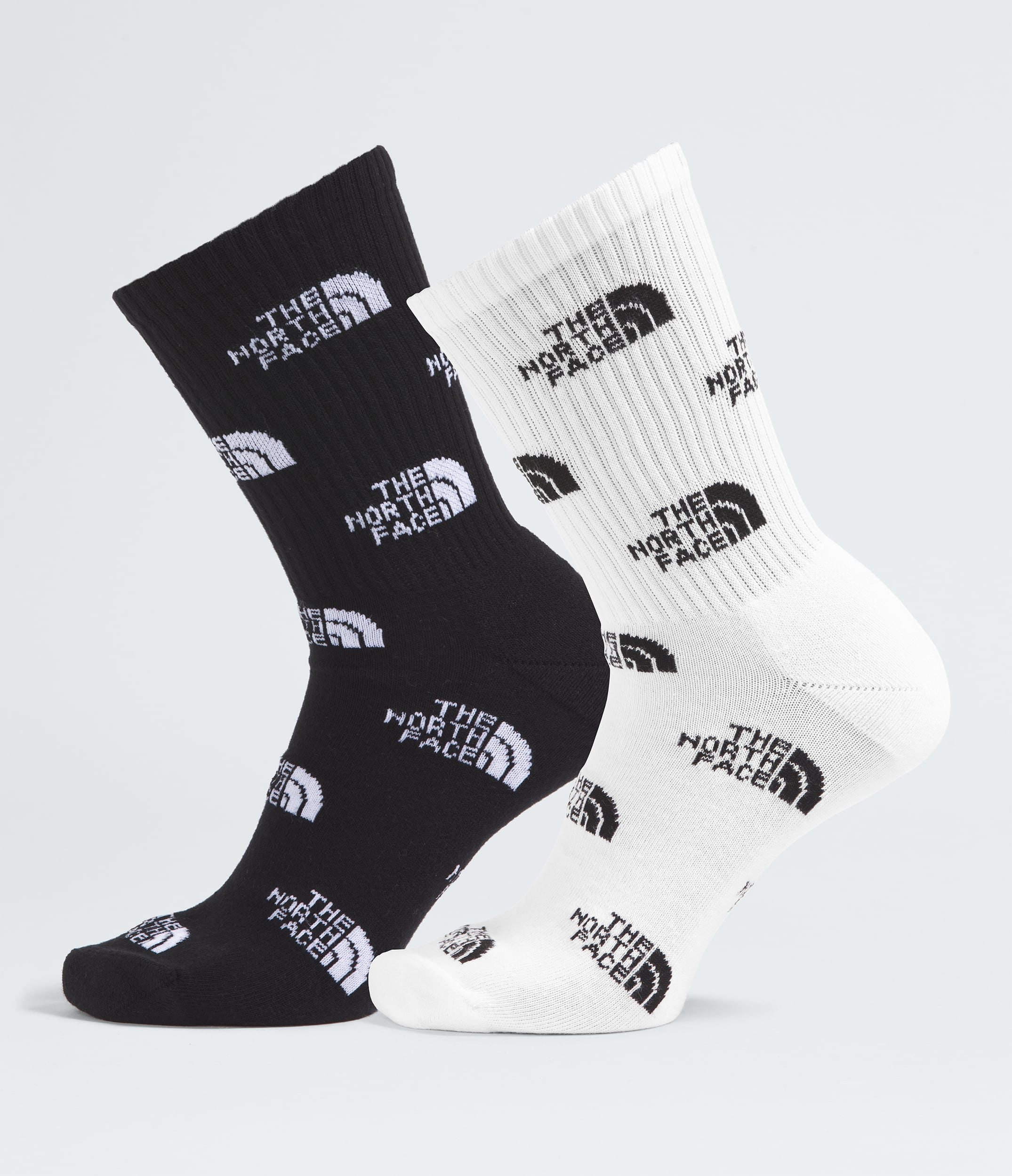 Everyday Crew Socks Logo2P TNF HERO