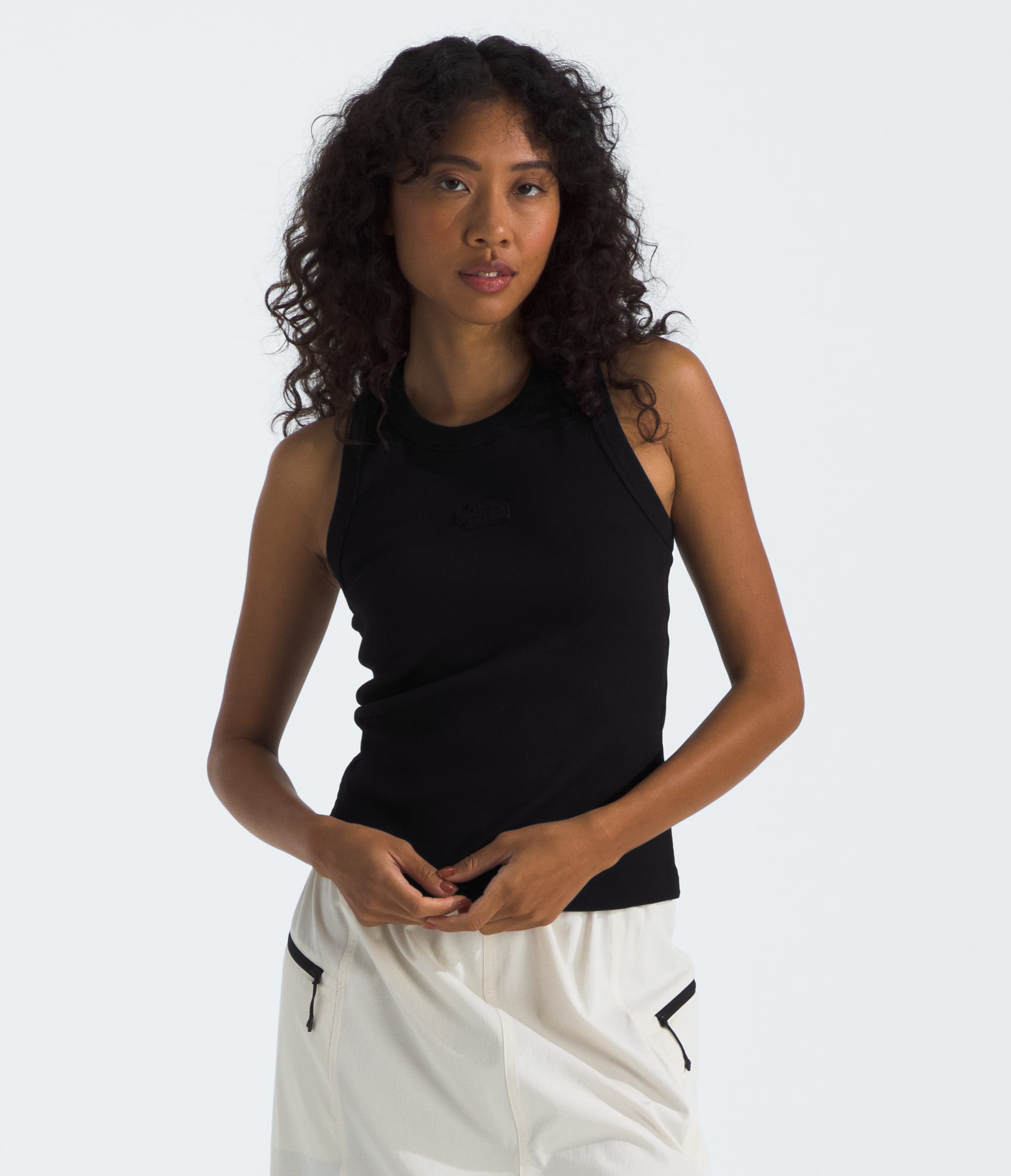 Womens Slim Rib Tank TNF Main