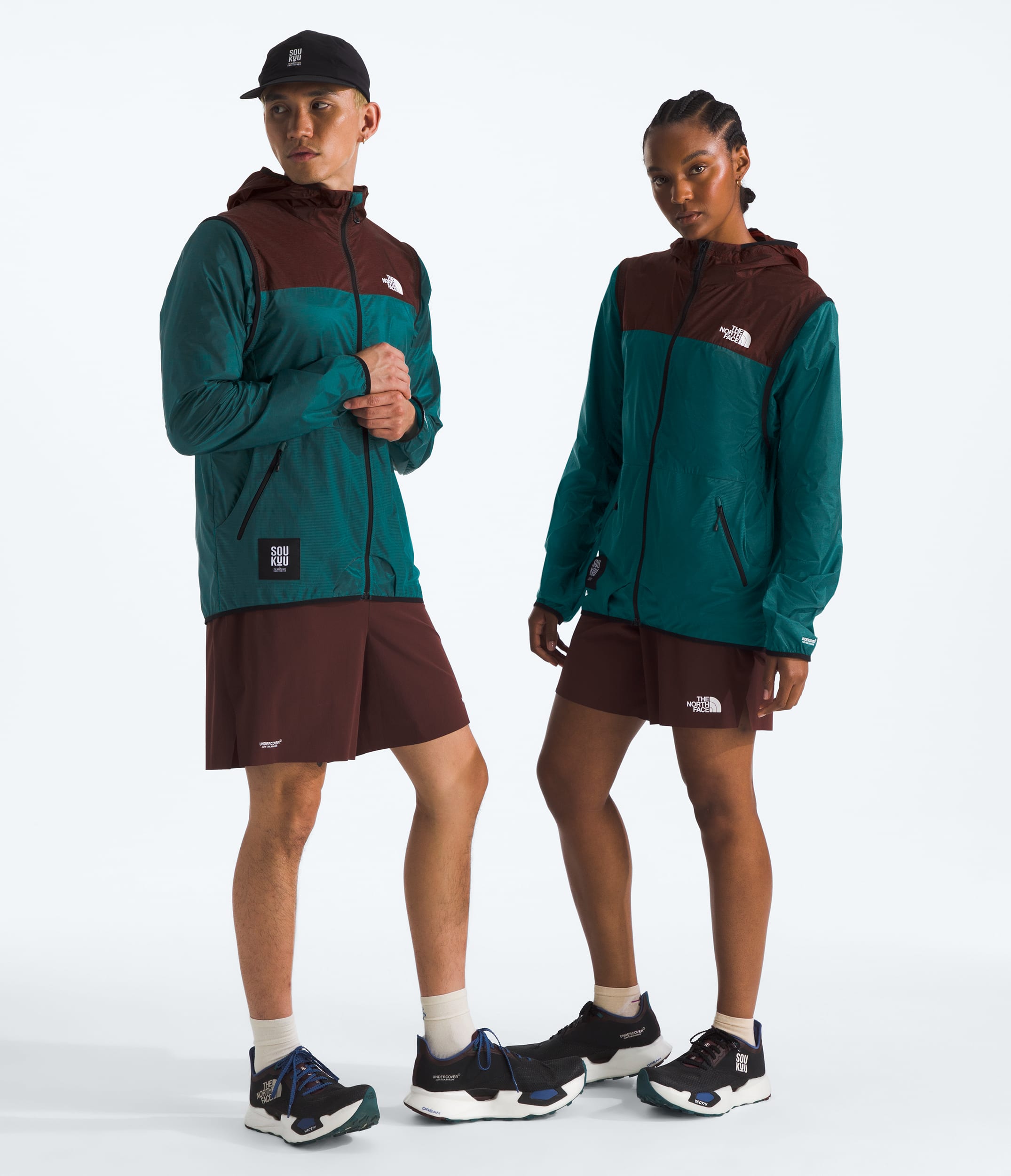 凪 TNF x UNDERCOVER SOUKUU Trail Run Convertible Wind Jacket