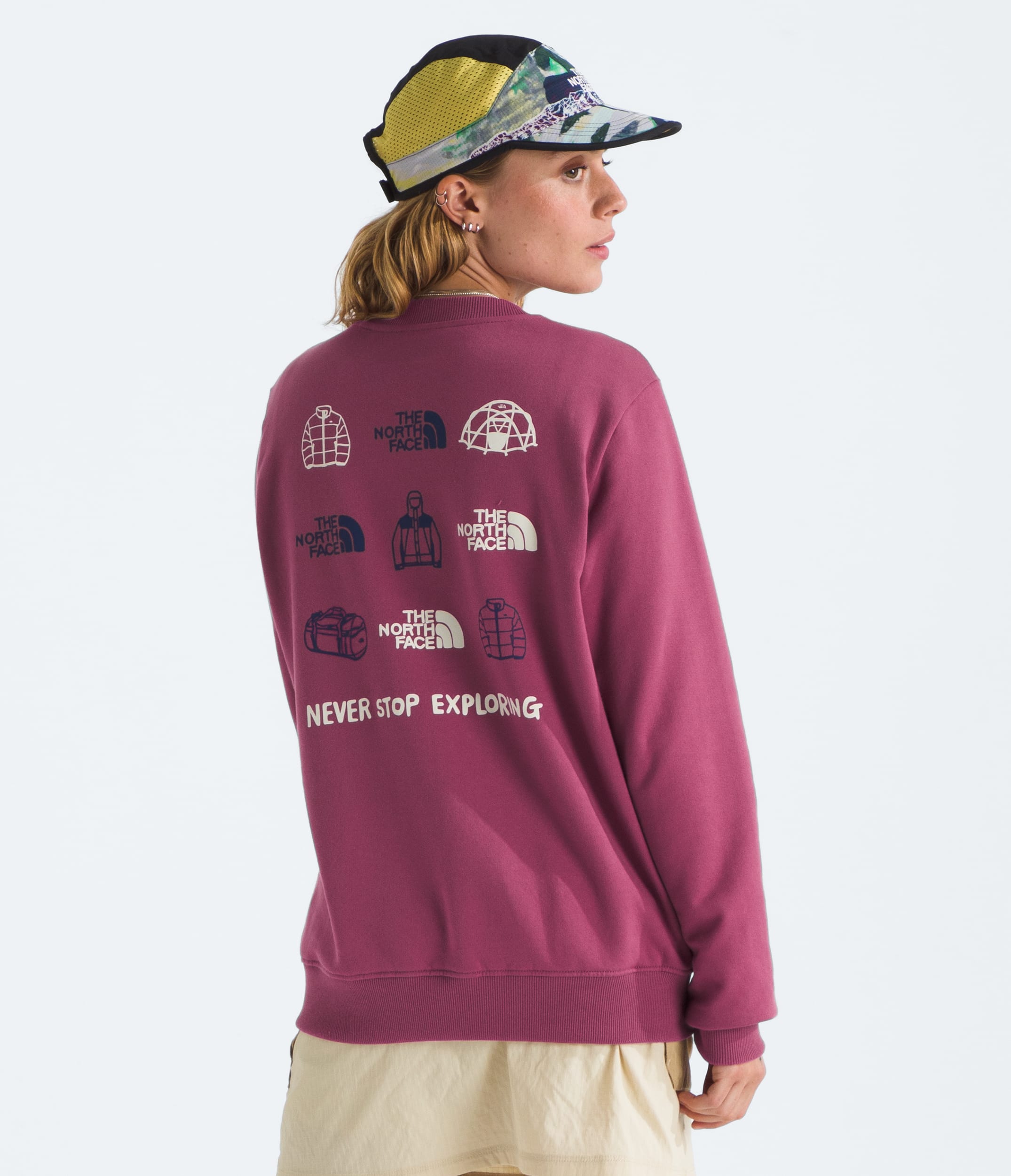 Womens Outdoor Graphic Crew TNF Main
