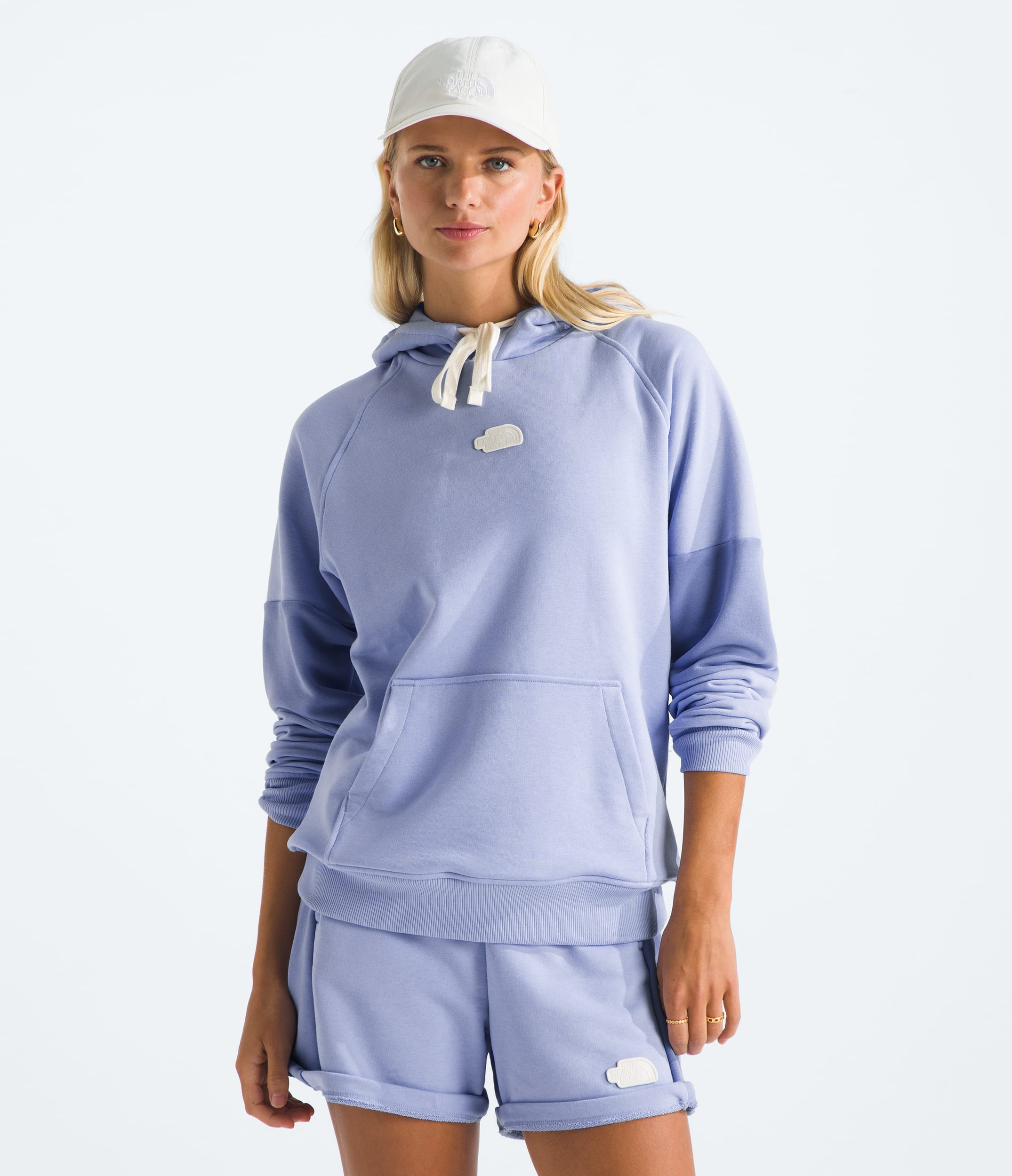 Womens Terry Relaxed Hoodie TNF Main