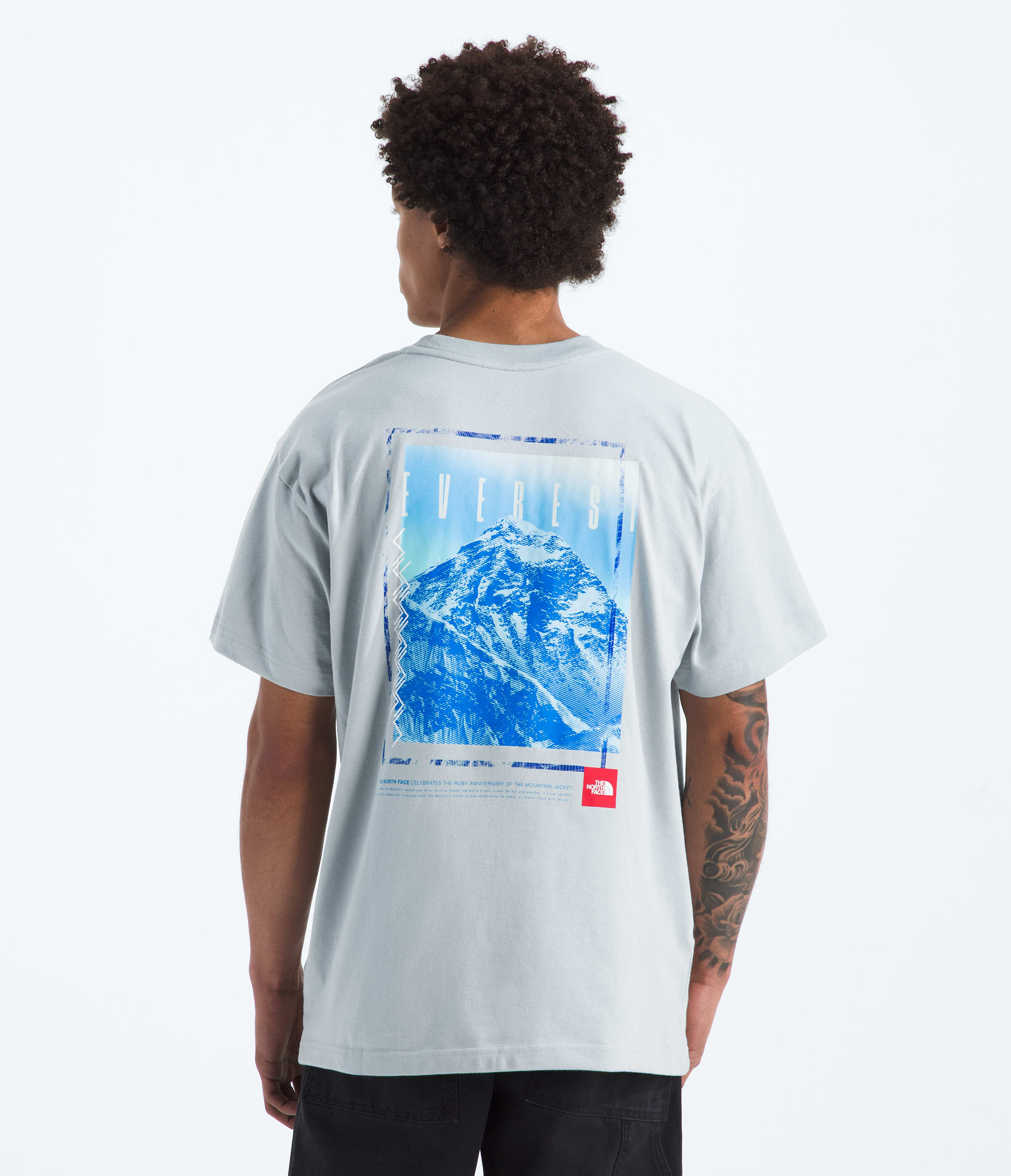 Men’s Short-Sleeve TNF Red Box Everest Heavyweight Tee