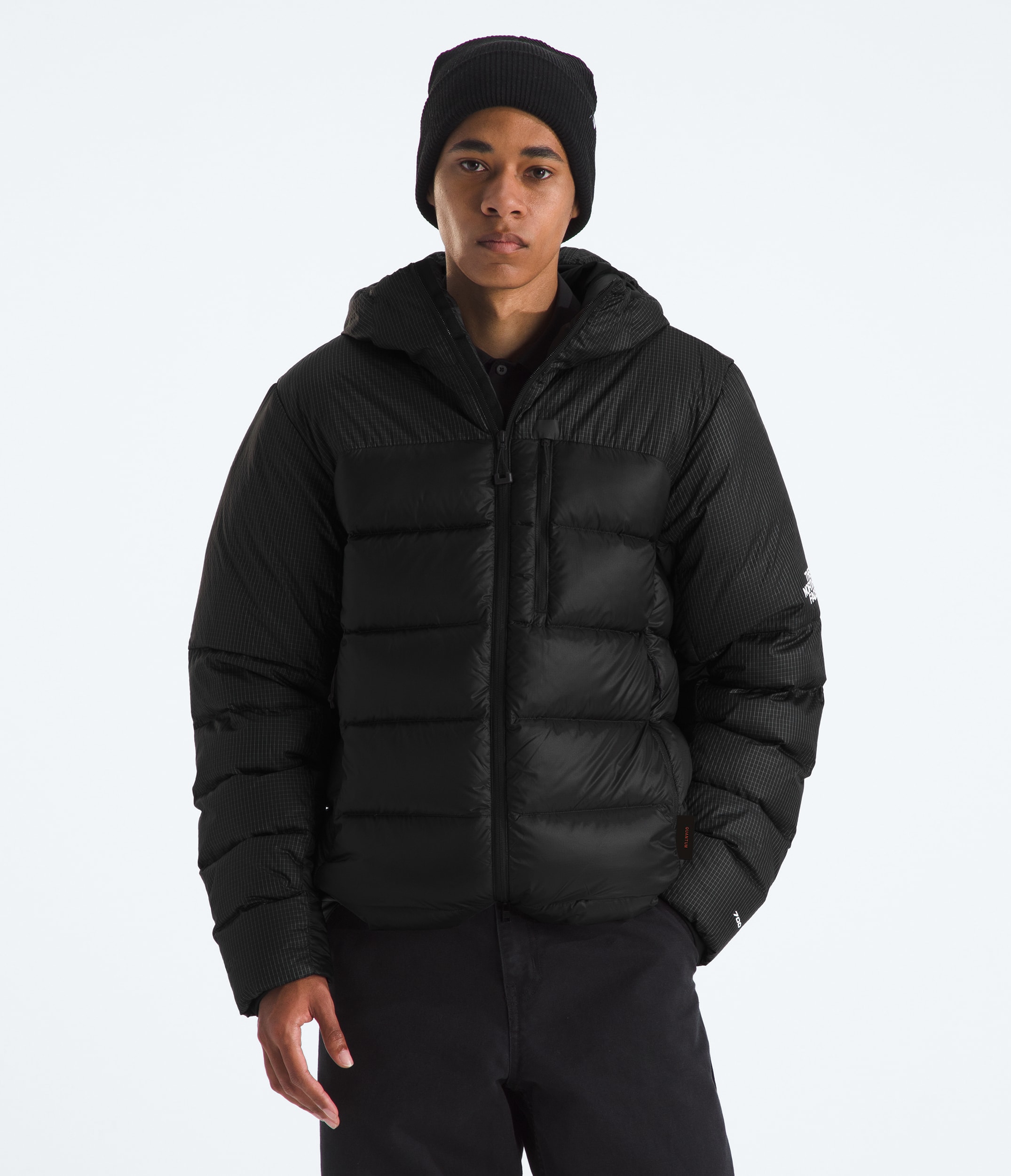 Mens TNF HKe Kalix Down Hooded Jacket TNF Main
