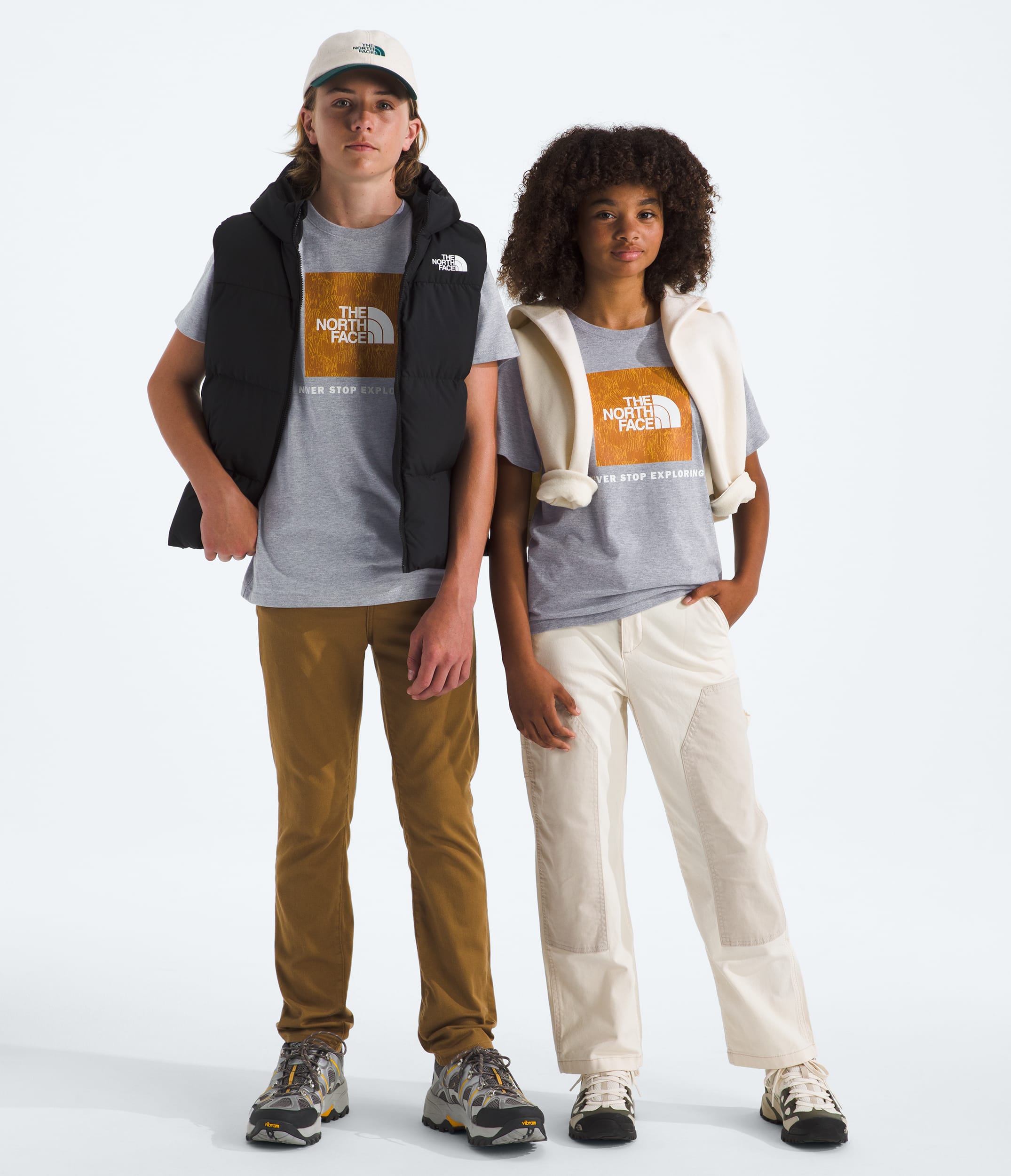 Boys  Girls Box NSE Novelty ShortSleeve TeeGraphic 2 TNF HERO