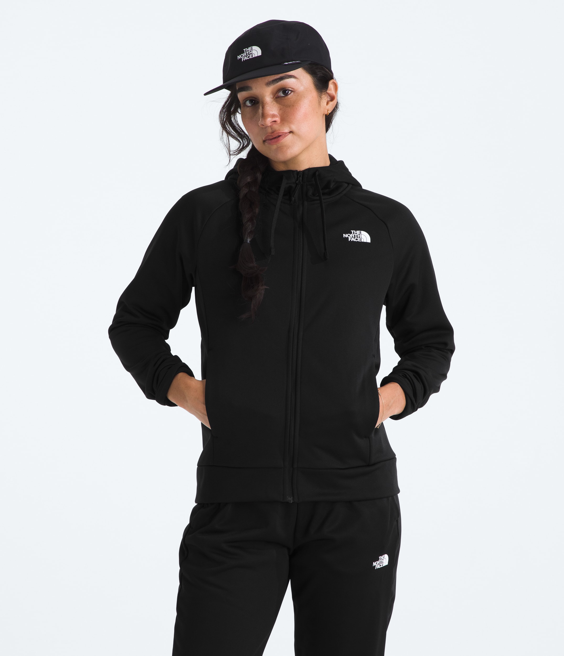 Womens Reaxion 20 Hooded FullZip Jacket TNF HERO