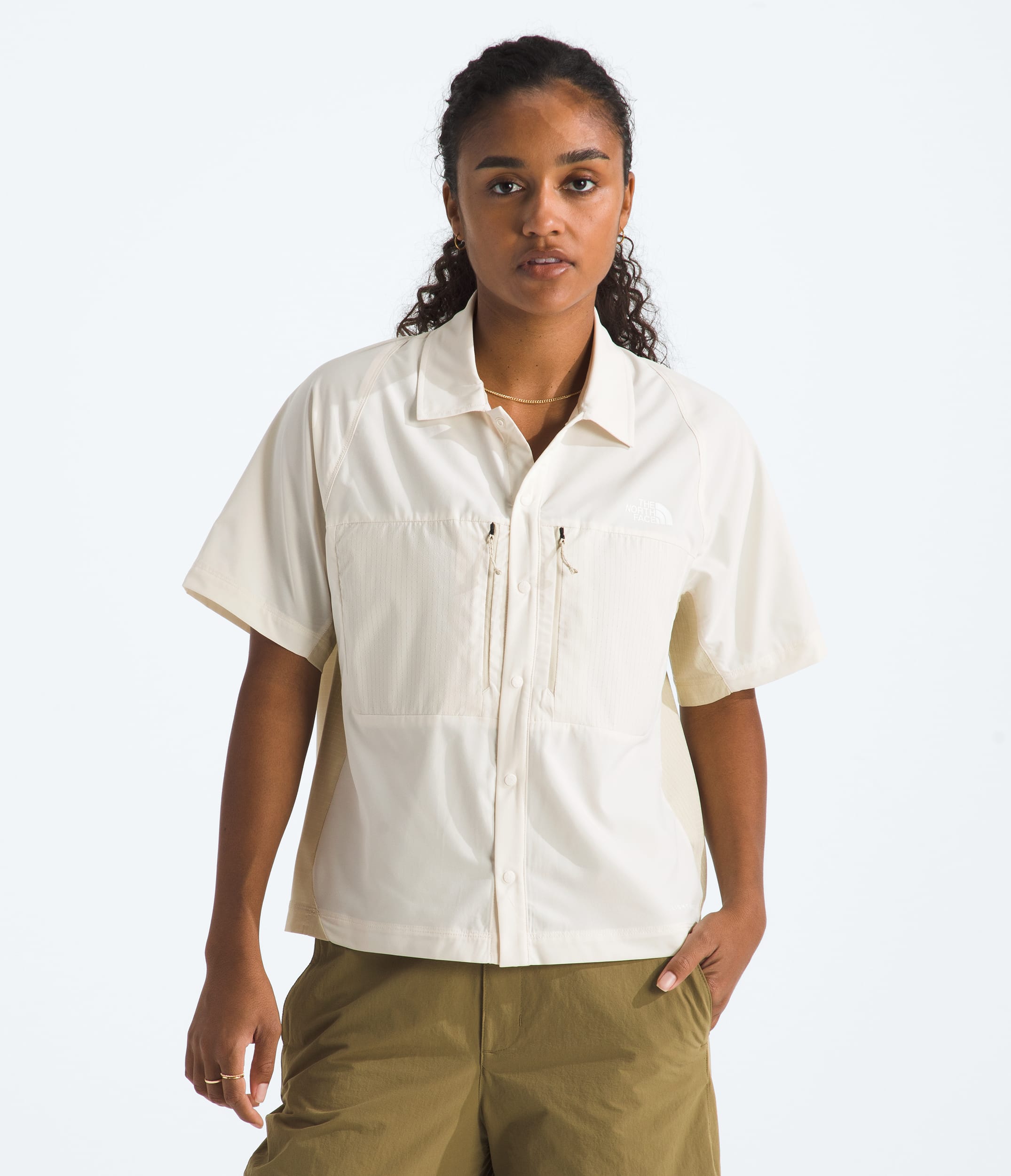 Womens Trail LIGHTRANGE ShortSleeve Shirt TNF Main