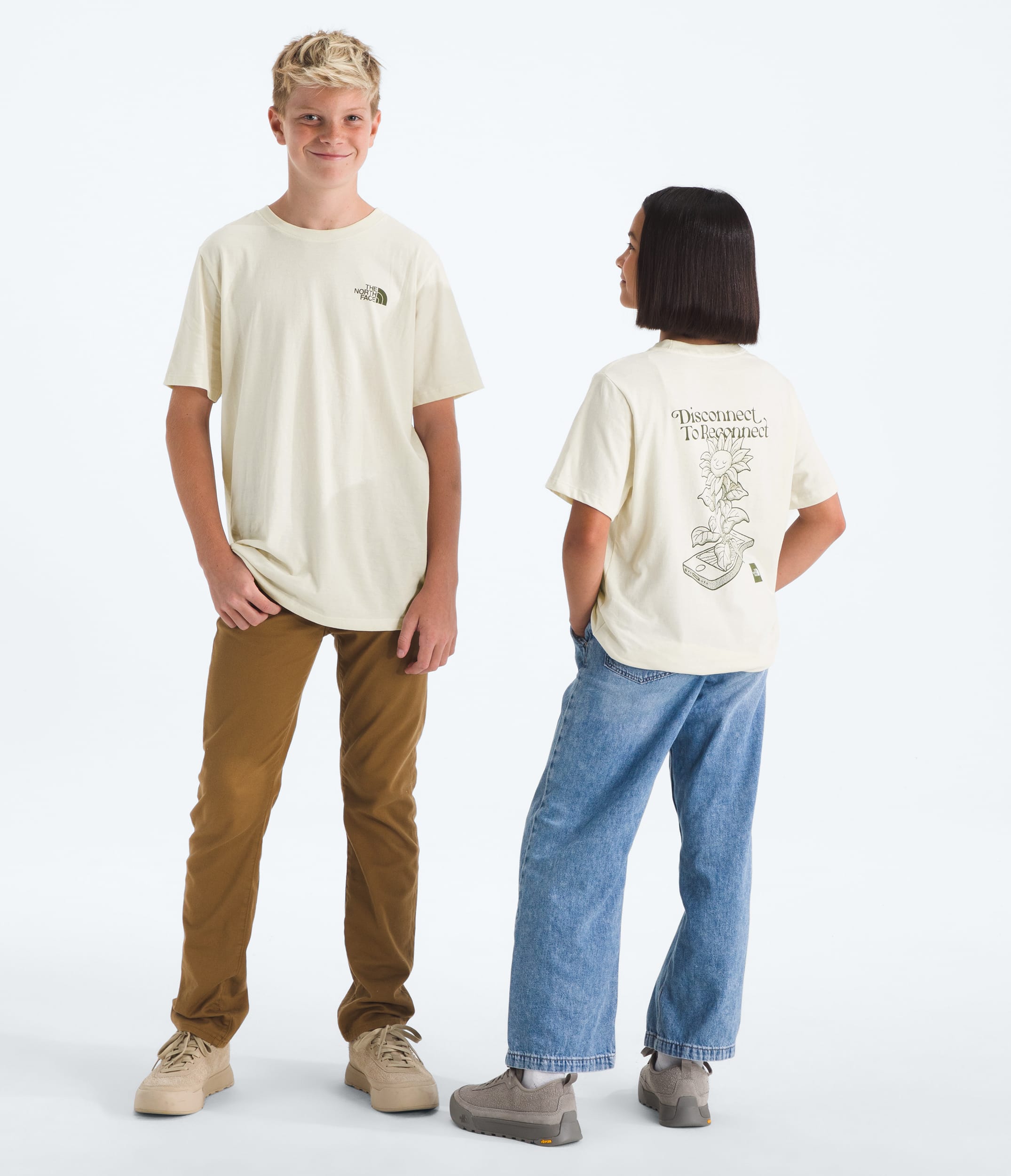Tshirt  manches courtes Evolution Disconnect pour enfants imprim TNF HERO