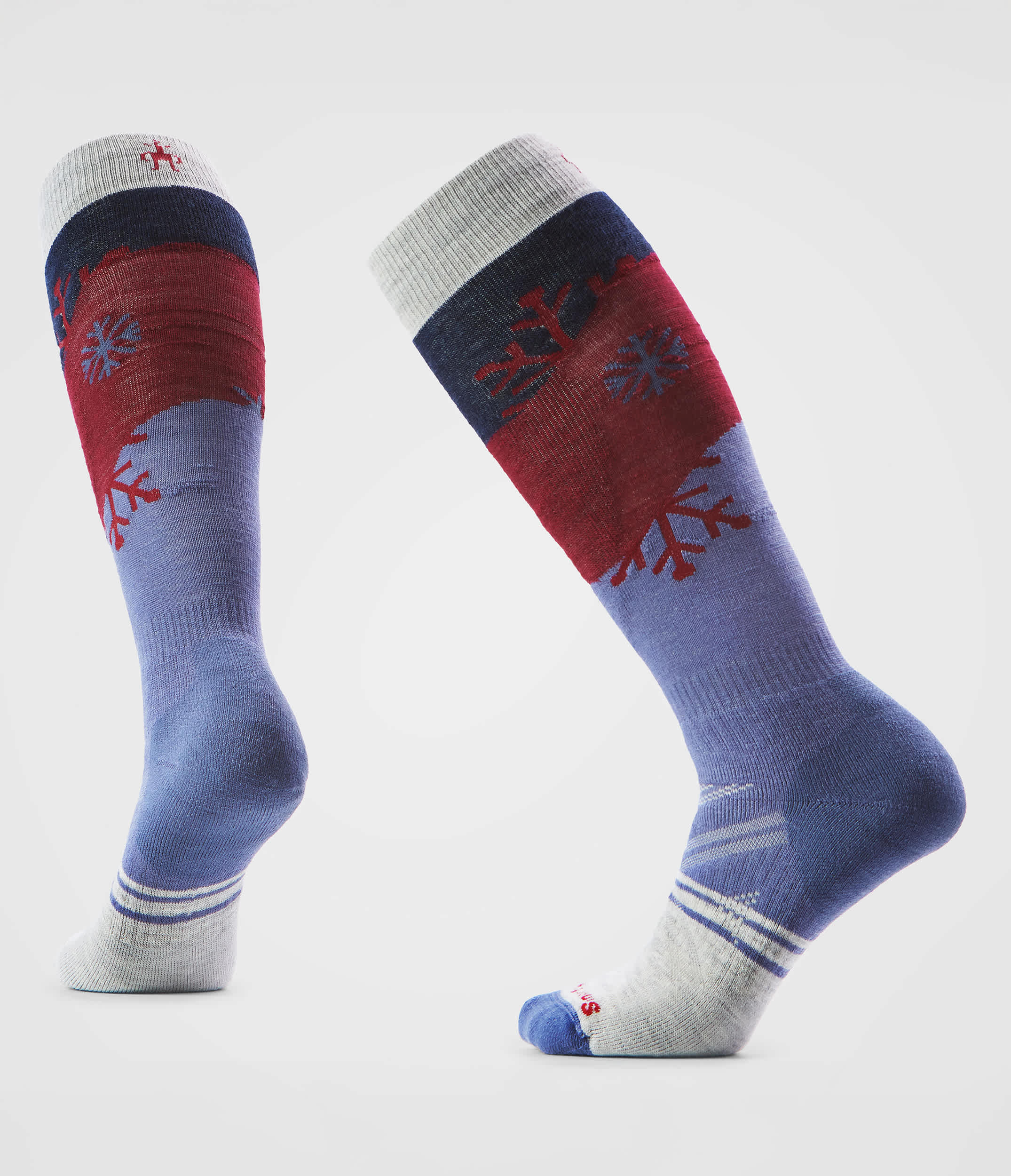 TNF X Smartwool Womens Ski Full Cushion Snowpocalypse OTC Socks TNF HERO