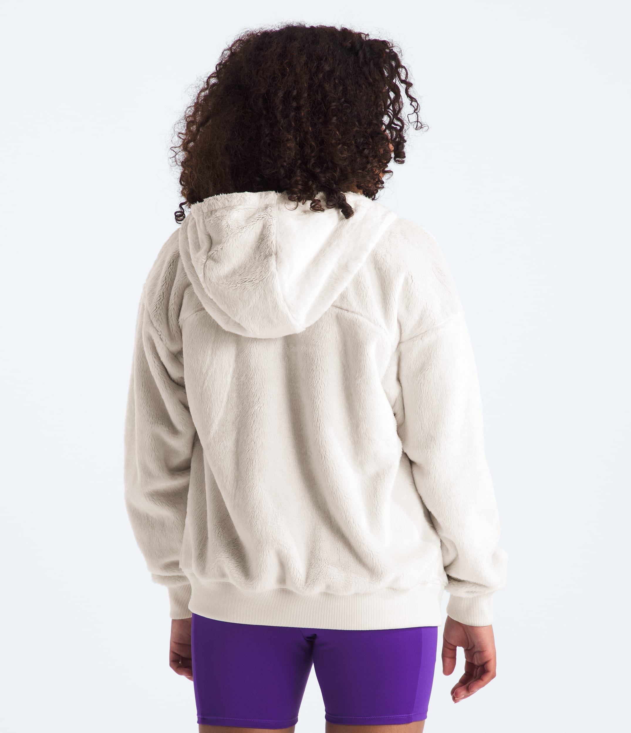 Girls Osito FullZip Hoodie TNF White Dune BACK