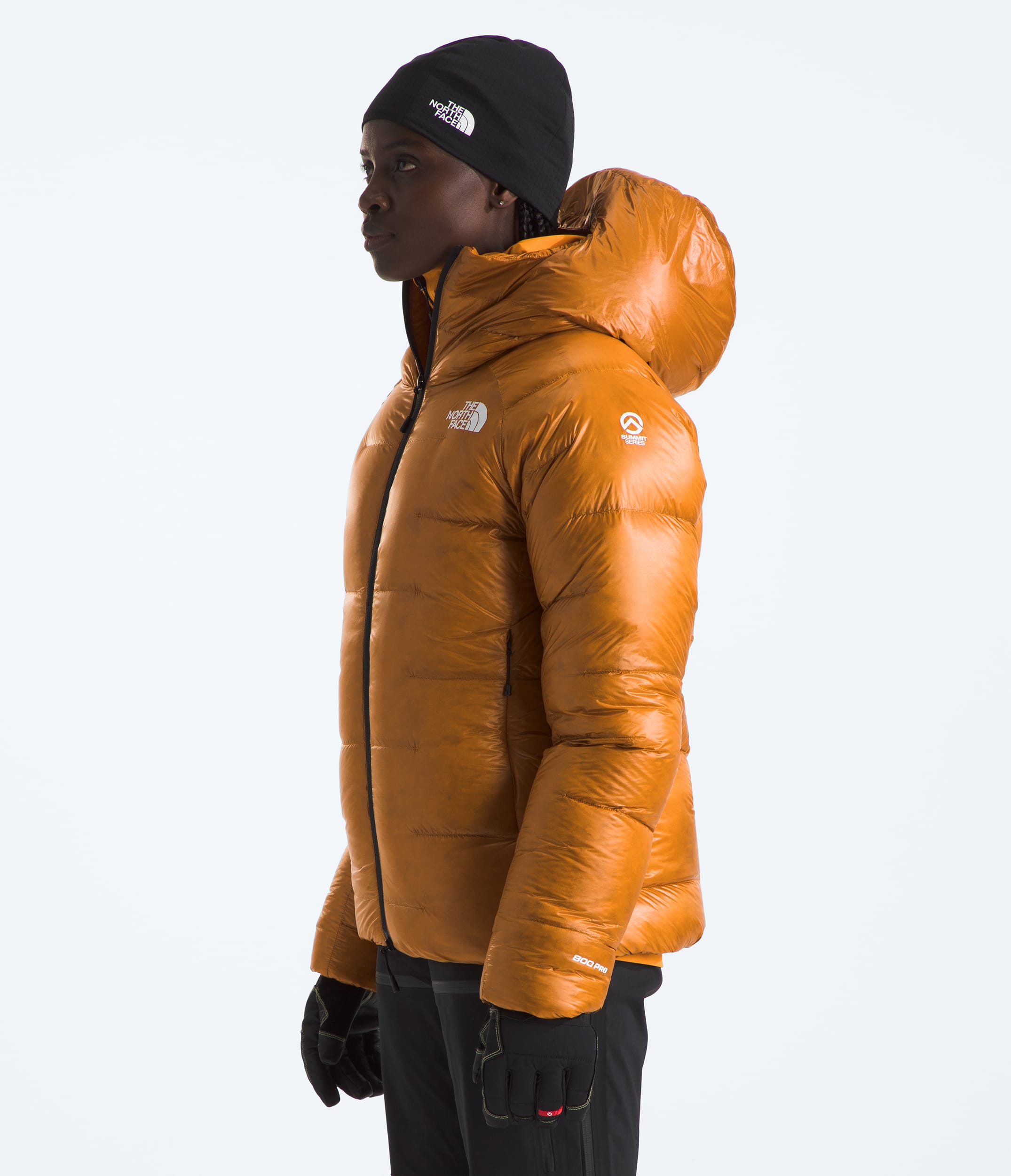 Womens Summit Series Pumori Down Parka TNF MODEL34