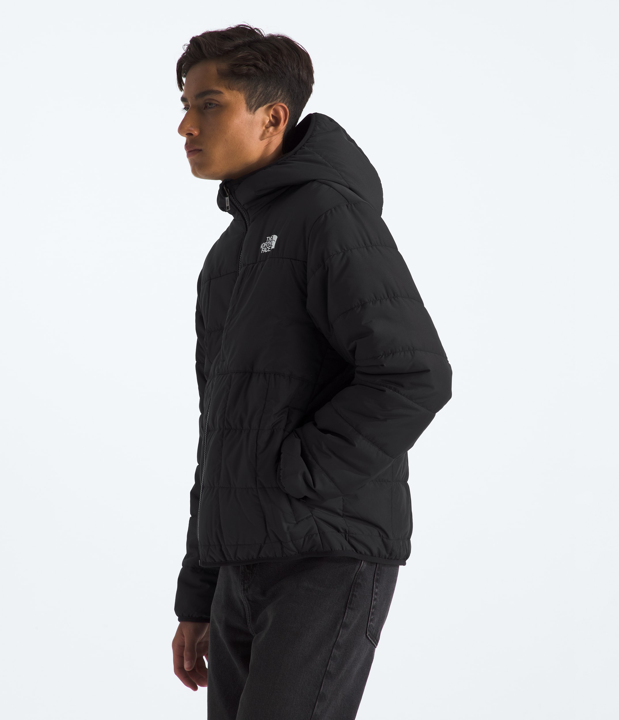 Veste rversible Shasta  fermeture clair pour garons TNF MODEL34