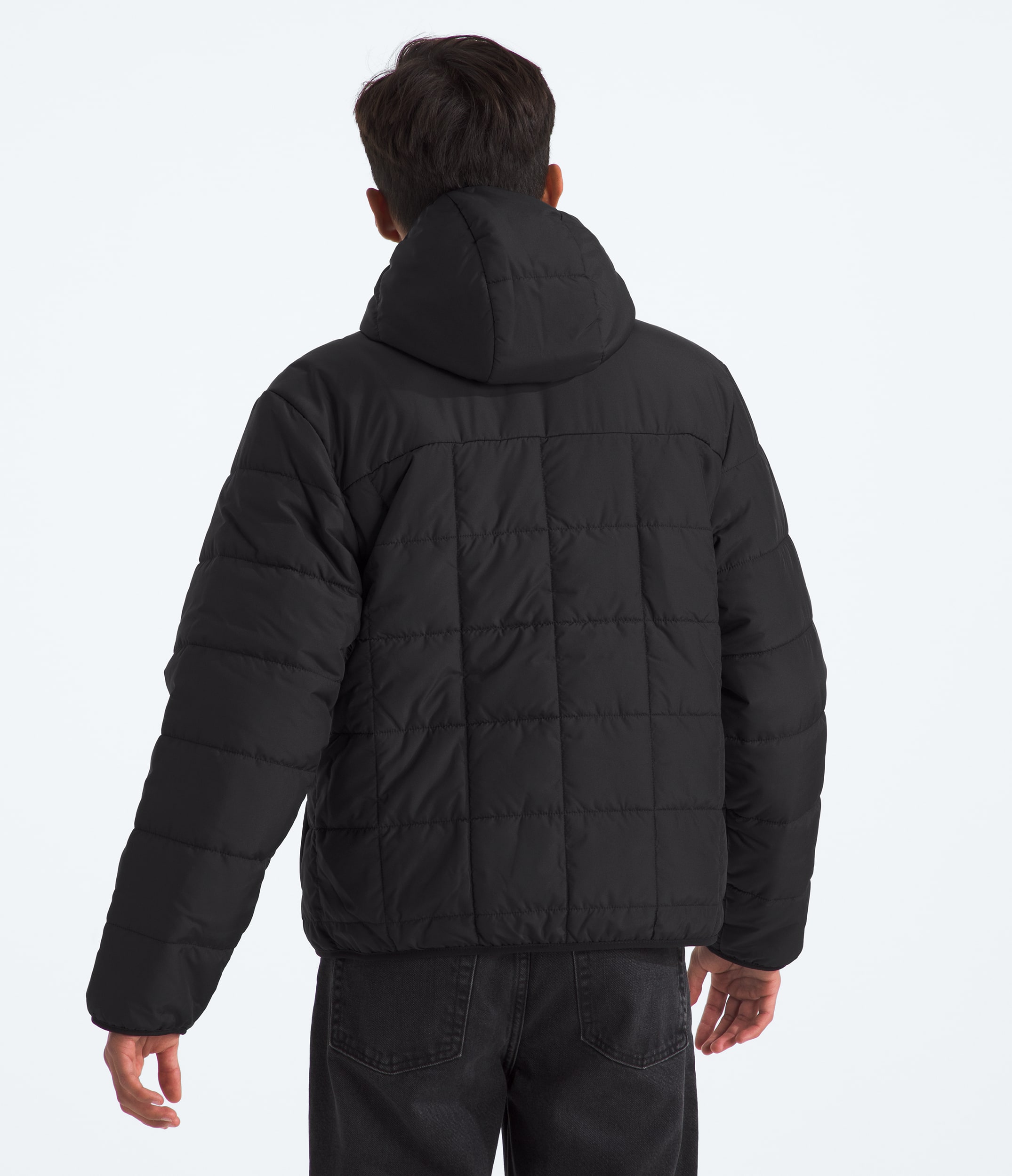 Veste rversible Shasta  fermeture clair pour garons TNF BACK