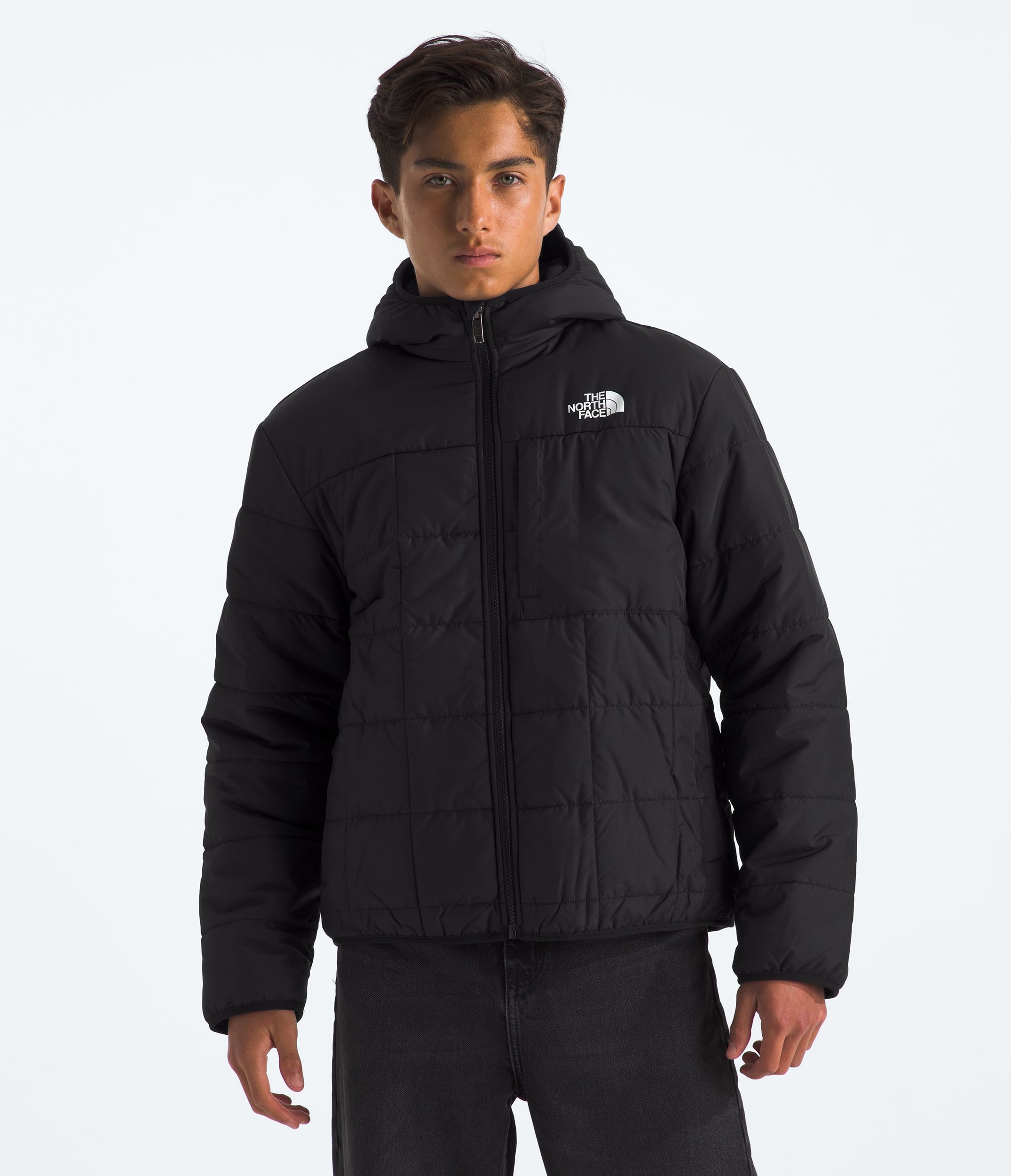Veste rversible Shasta  fermeture clair pour garons TNF HERO