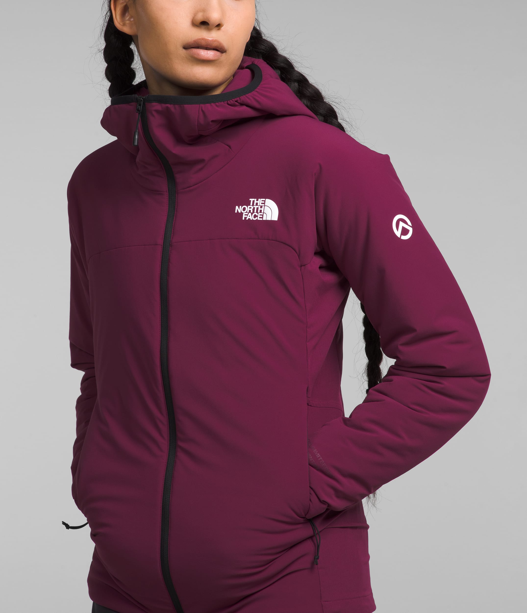 Chandail  capuchon hybride Casaval Summit Series pour femmes TNF HERO