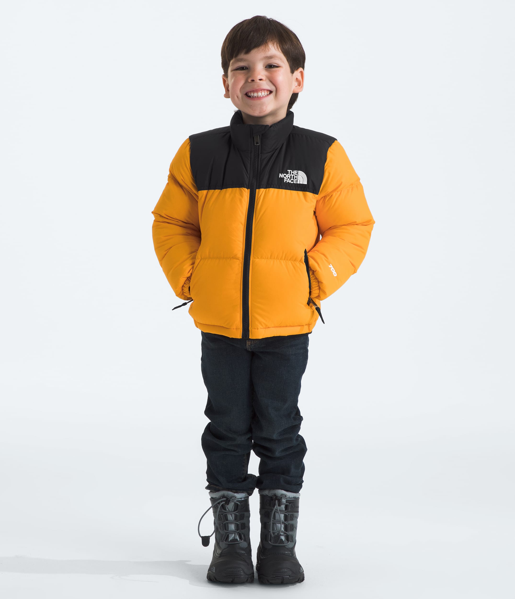 Kids 1996 Retro Nuptse Jacket TNF HERO2