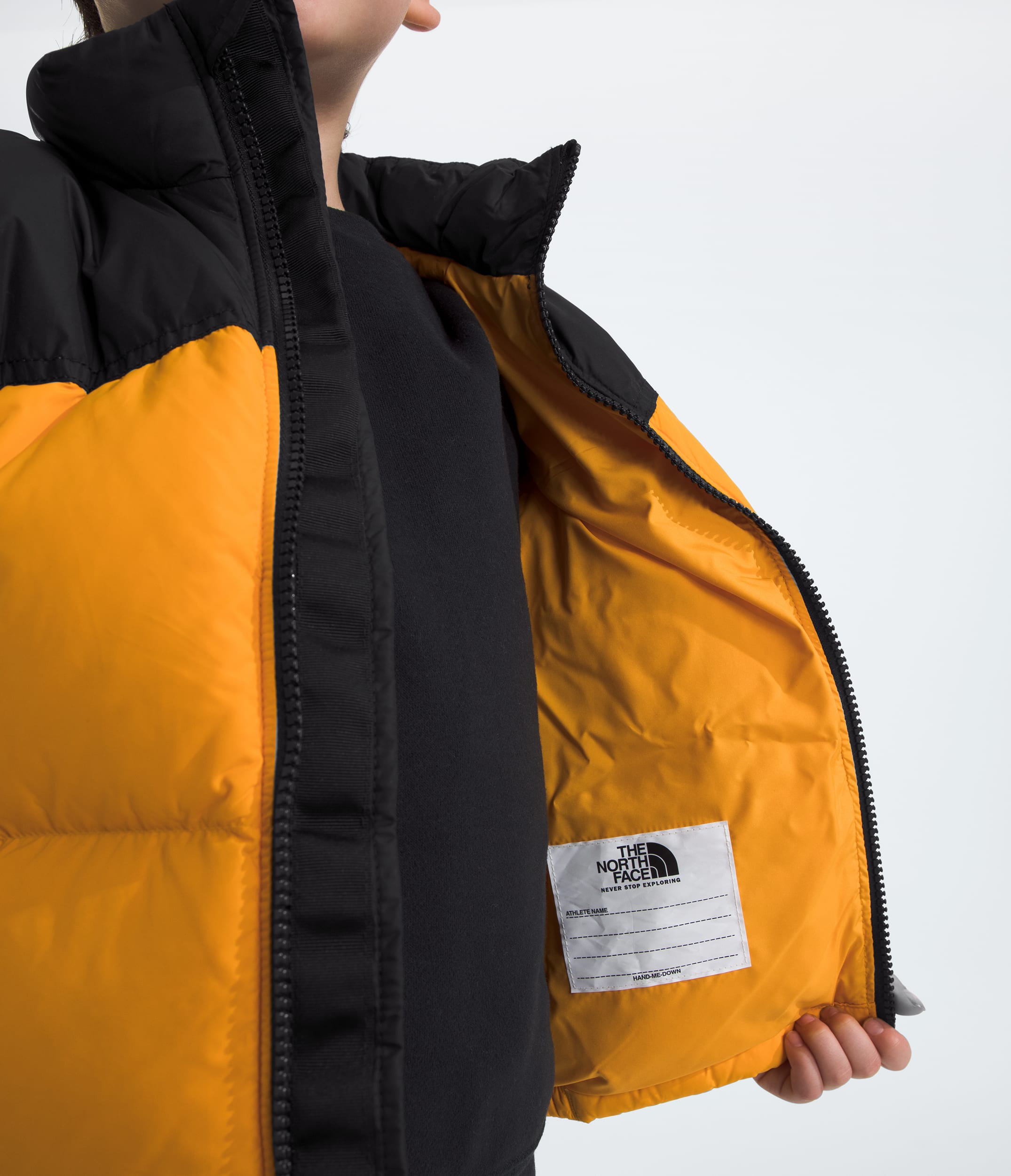 Kids 1996 Retro Nuptse Jacket TNF MODELINT