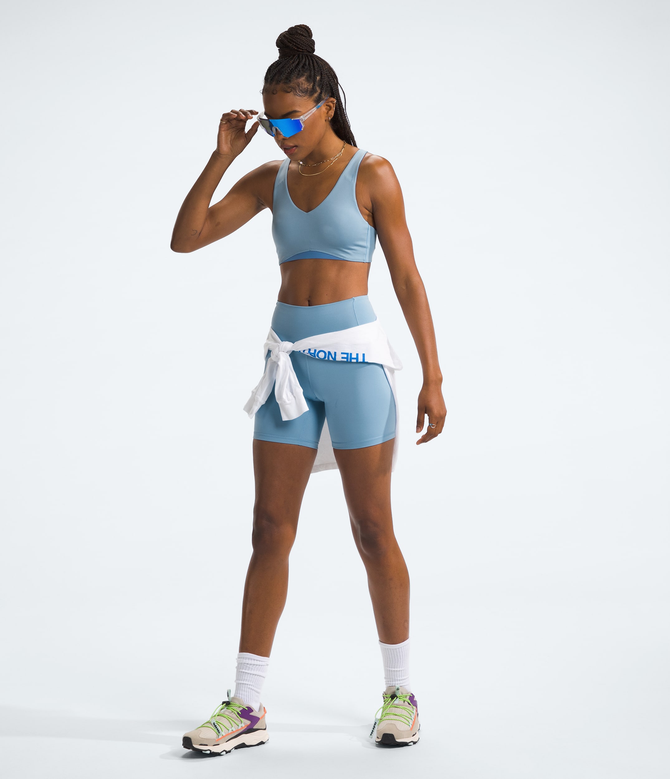 Shorts dunes fminines Dune Sky Tights TNF HERO2