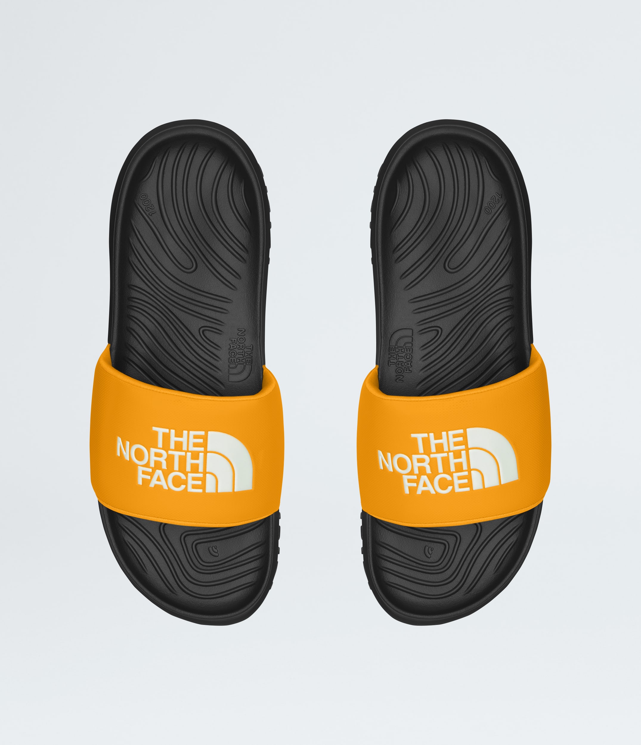 Mens Never Stop Cush Slides TNF DETAILINSTEP