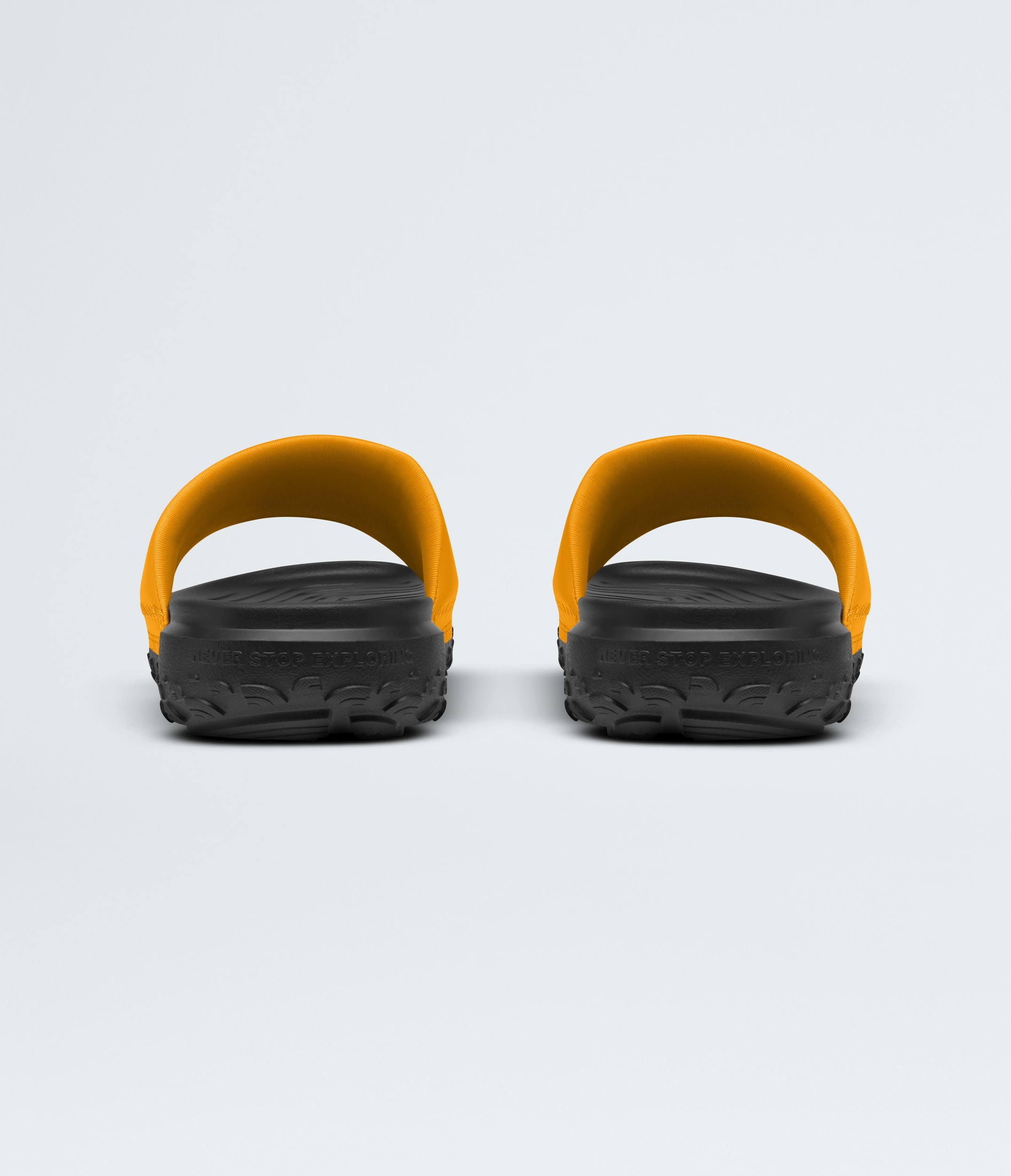 Mens Never Stop Cush Slides TNF BACK