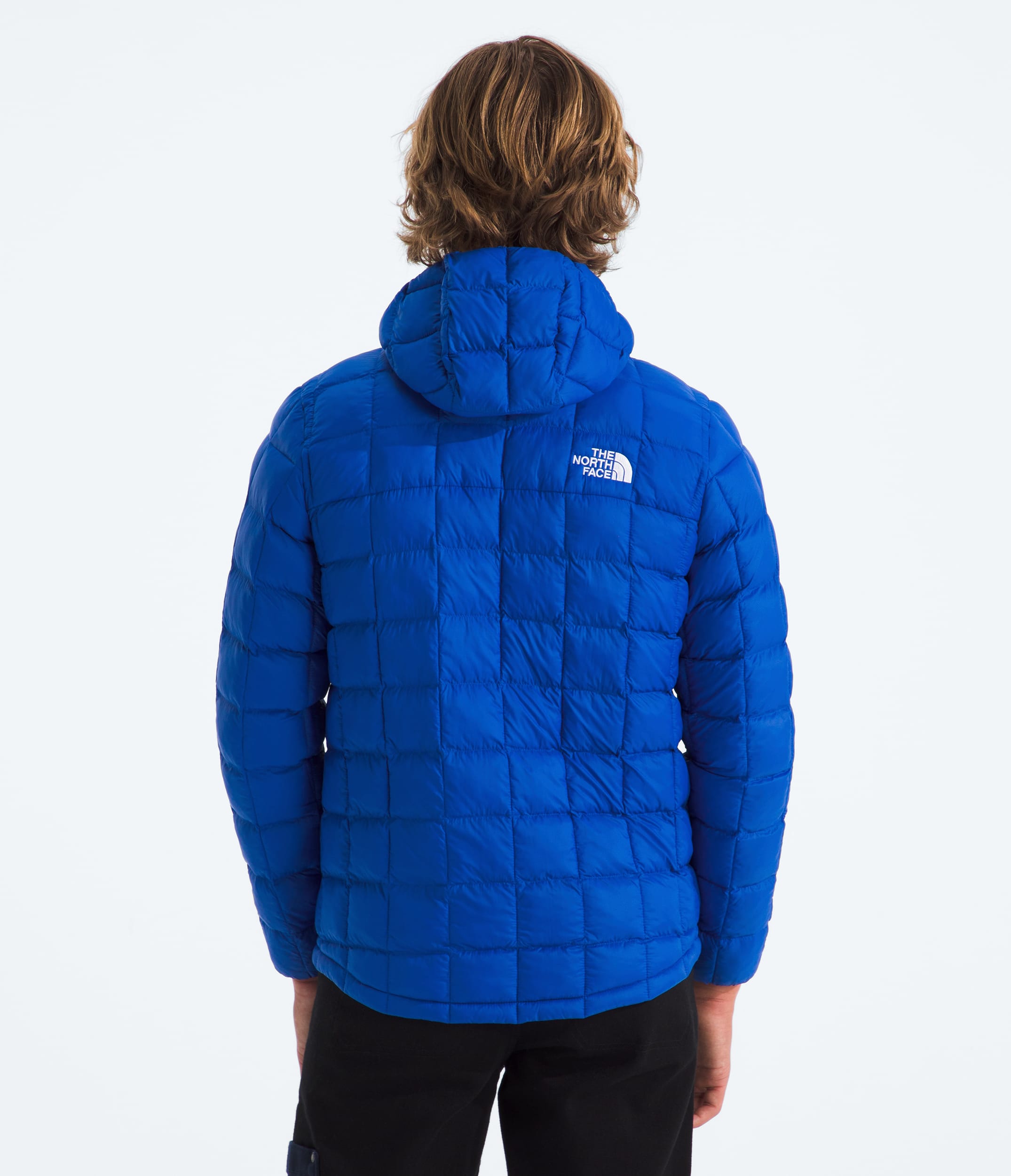 Boys ThermoBall Hooded Jacket TNF BACK