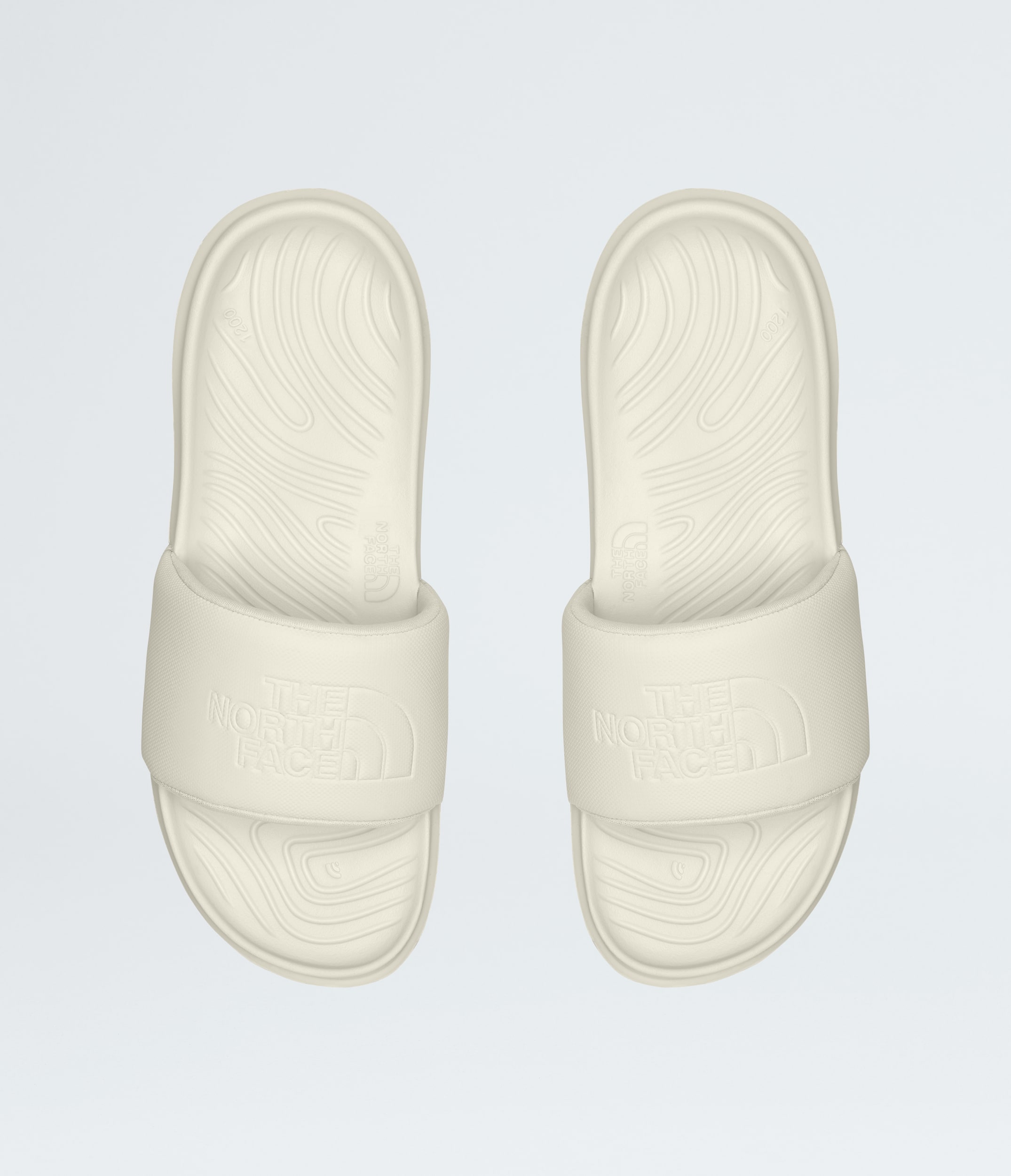 Womens Never Stop Cush Slides TNF DETAILINSTEP