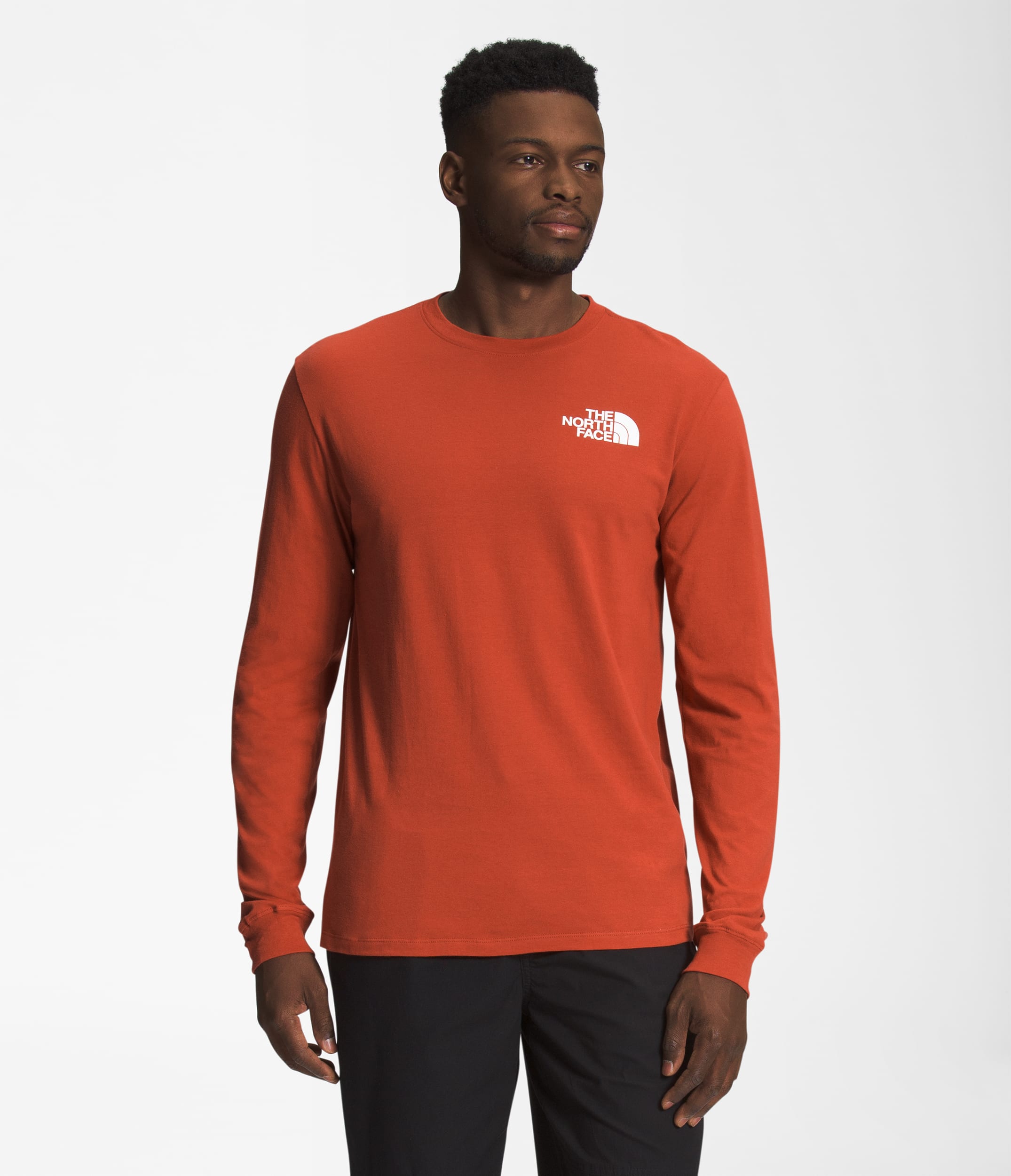 Mens LongSleeve Box NSE Tee TNF BACK