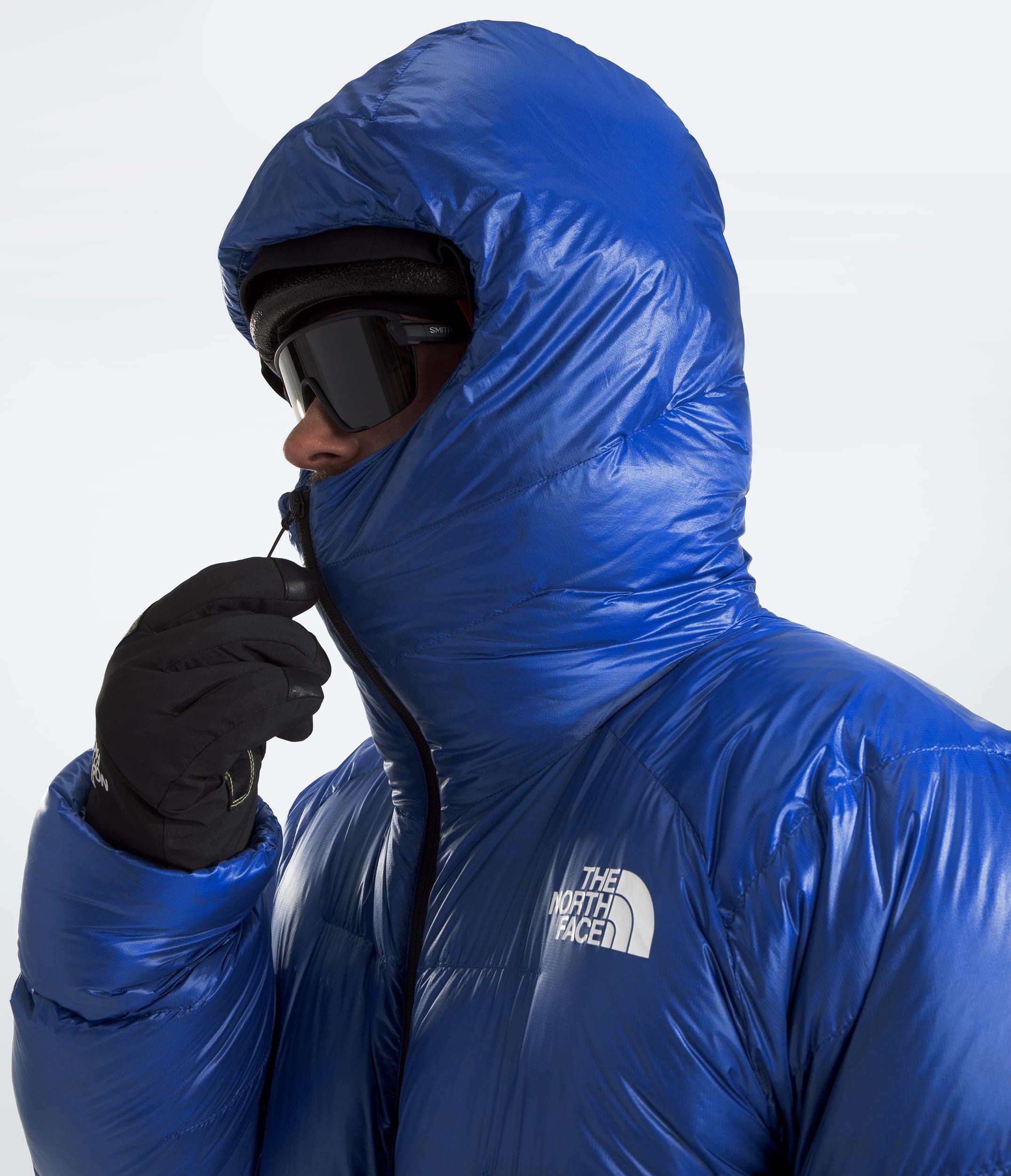 Parka en duvet Pumori Summit Series pour hommes TNF MODELHOOD2