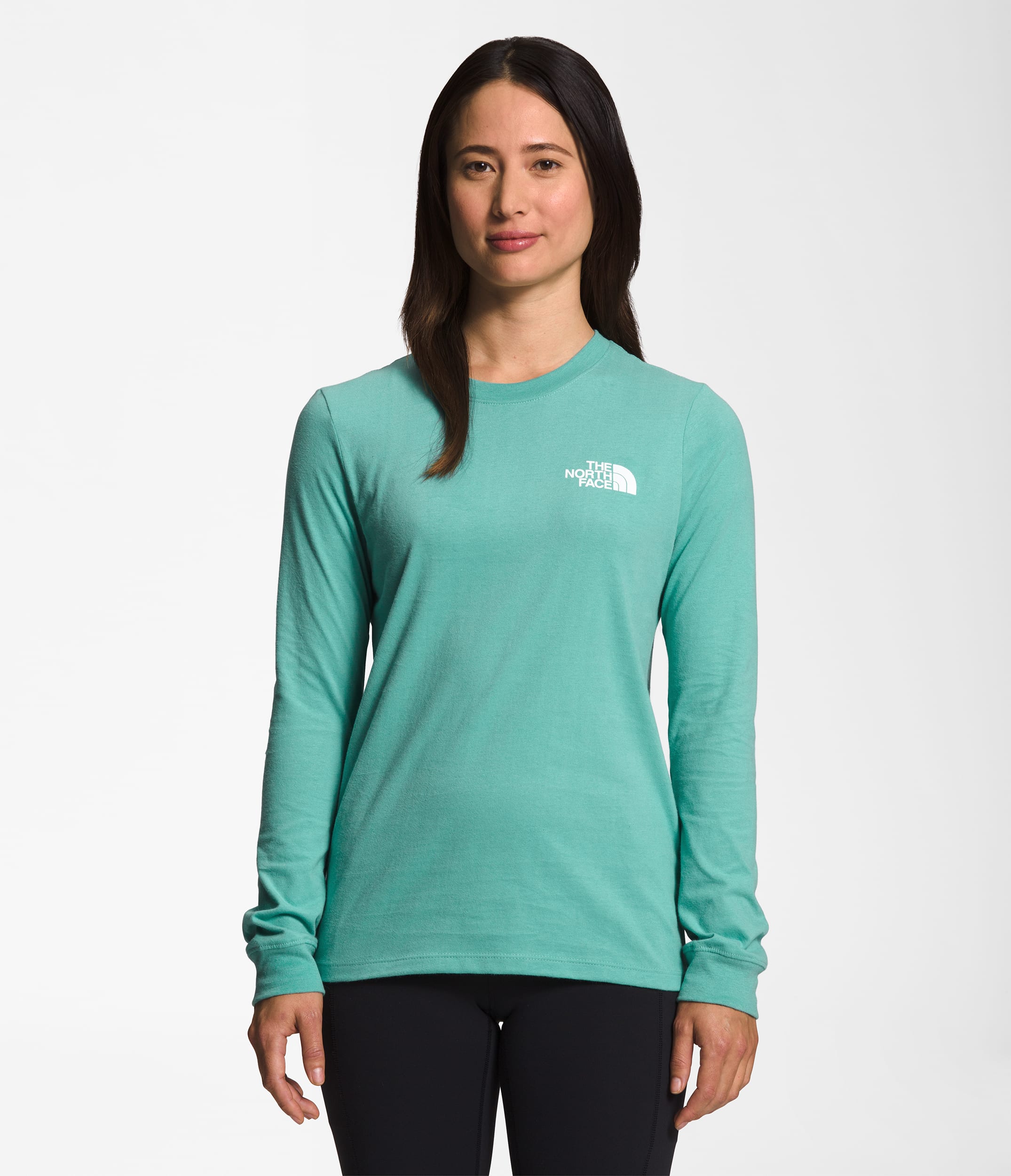 Womens LongSleeve Box NSE Tee TNF BACK
