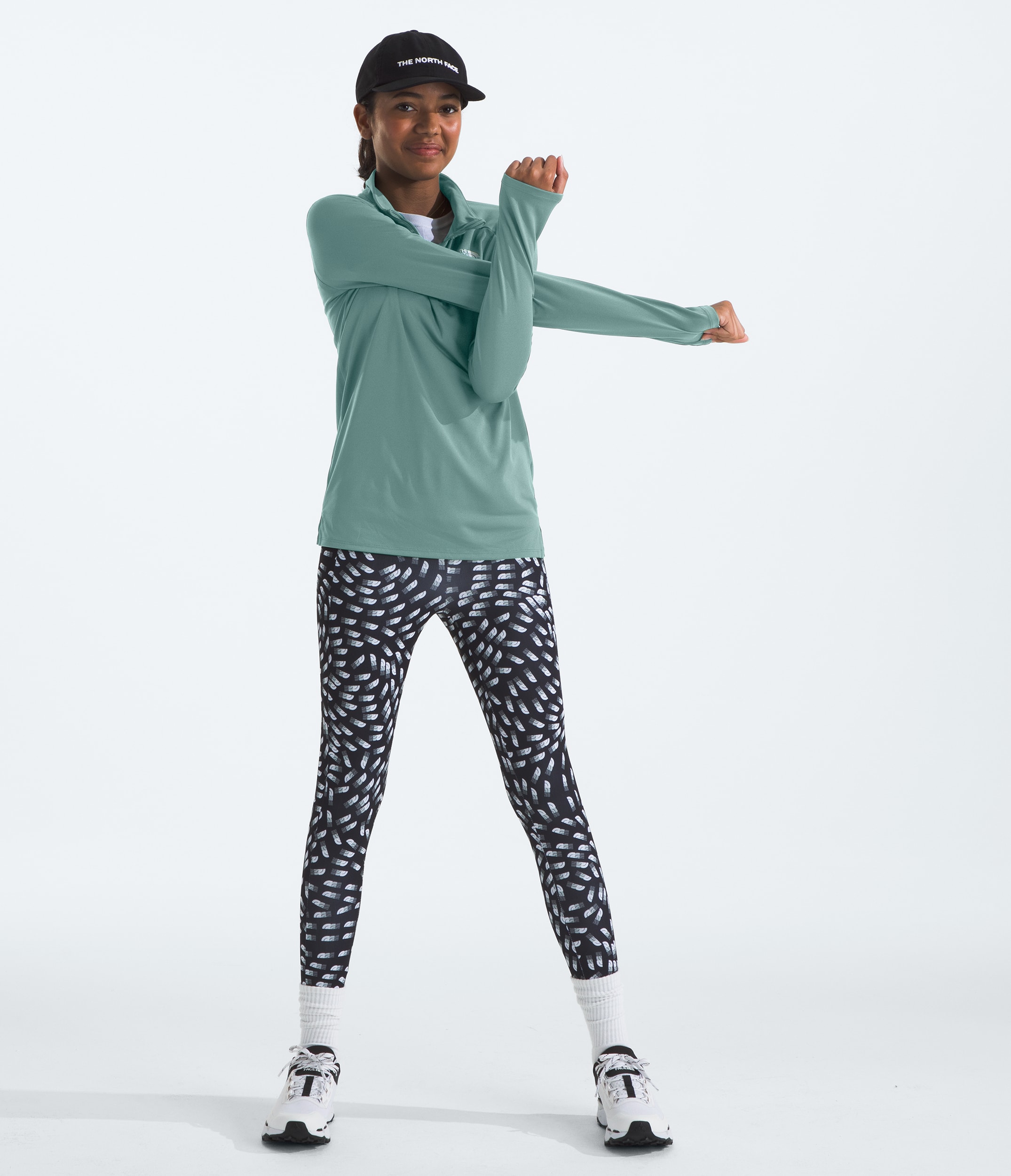 Boys  Girls Never Stop Zip TNF HERO2