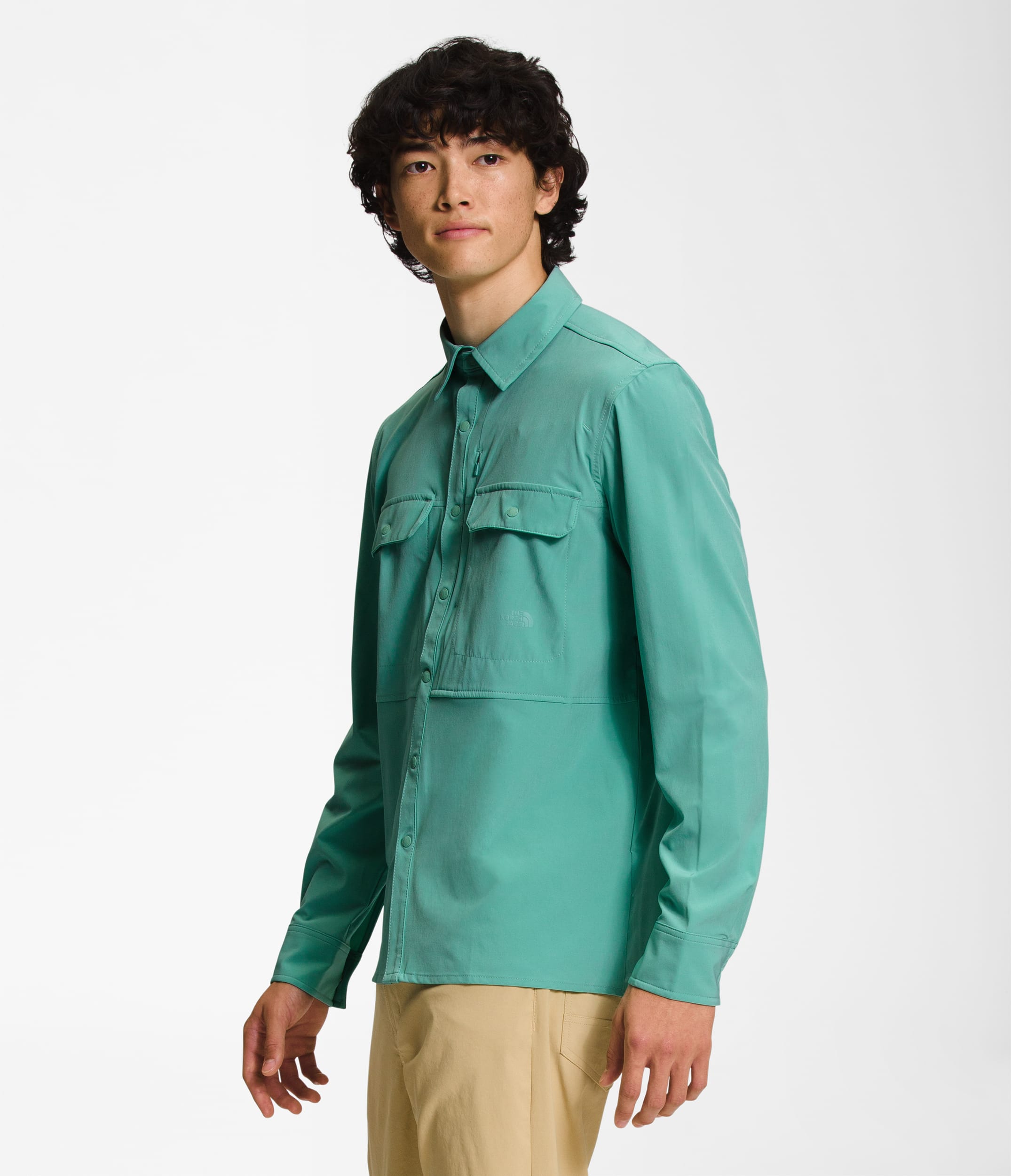 Mens Sniktau LongSleeve Sun Shirt TNF MODEL34