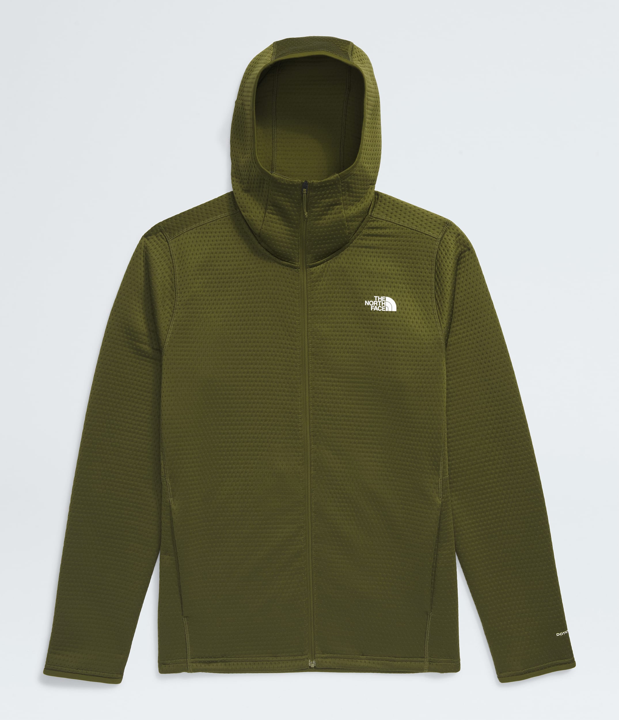 Chandail  capuche  fermeture clair intgrale DotKnit Thermal pour hommes TNF ALTFRONT